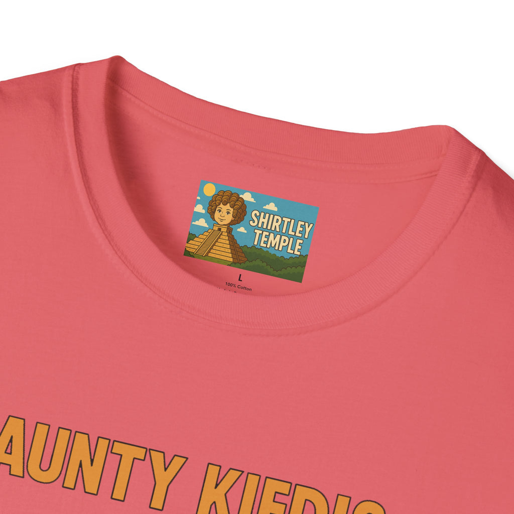 Aunty Kiedis funny wordplay Anthony Kiedis from Red Hot Chili Peppers reimagined as someone's beloved aunt.
