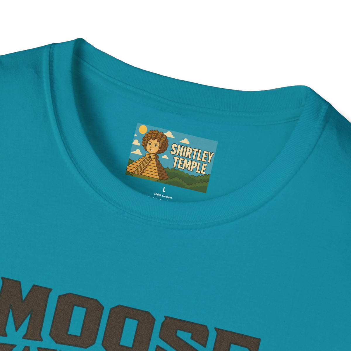 Moose Willis T-Shirt, Bruce Willis Parody Shirt, Moose Pun Tee, Comedy Mashup Apparel