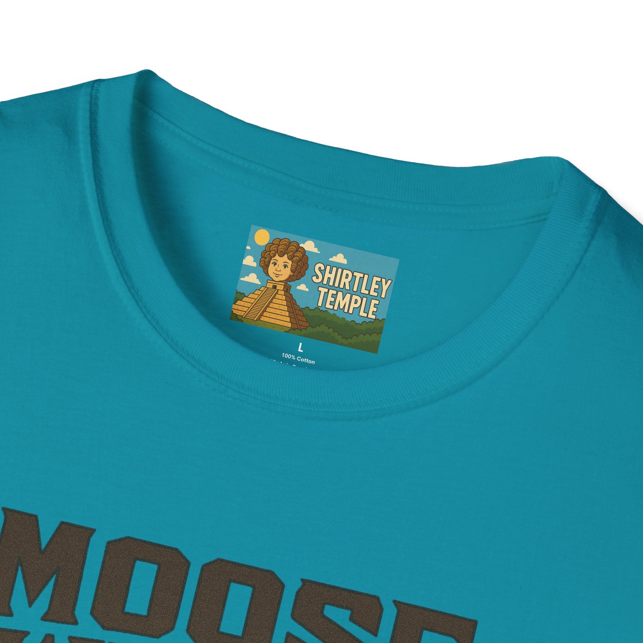 Moose Willis T-Shirt, Bruce Willis Parody Shirt, Moose Pun Tee, Comedy Mashup Apparel
