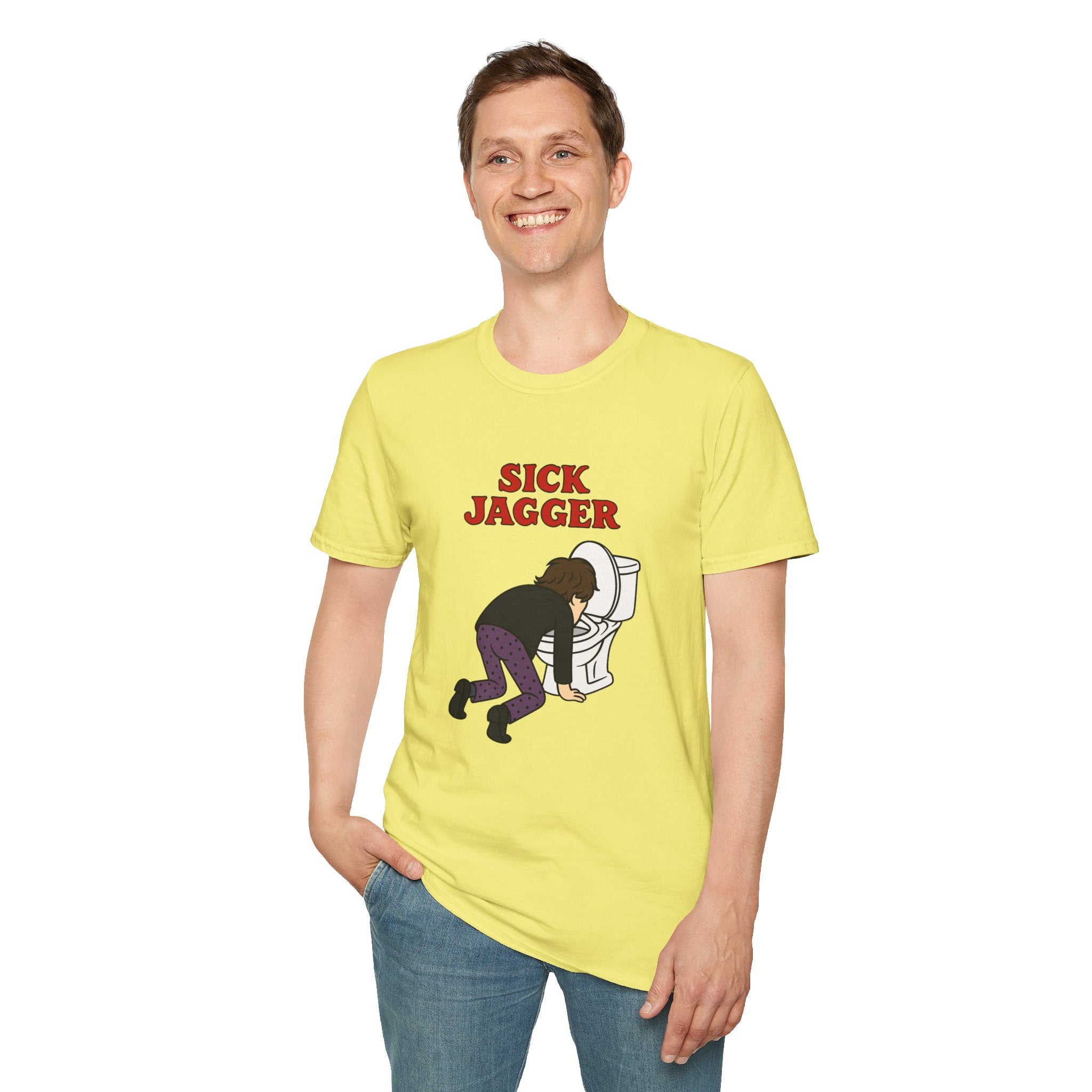 Sick Jagger funny shirt parody comedy tribute sick singer mick wordplay