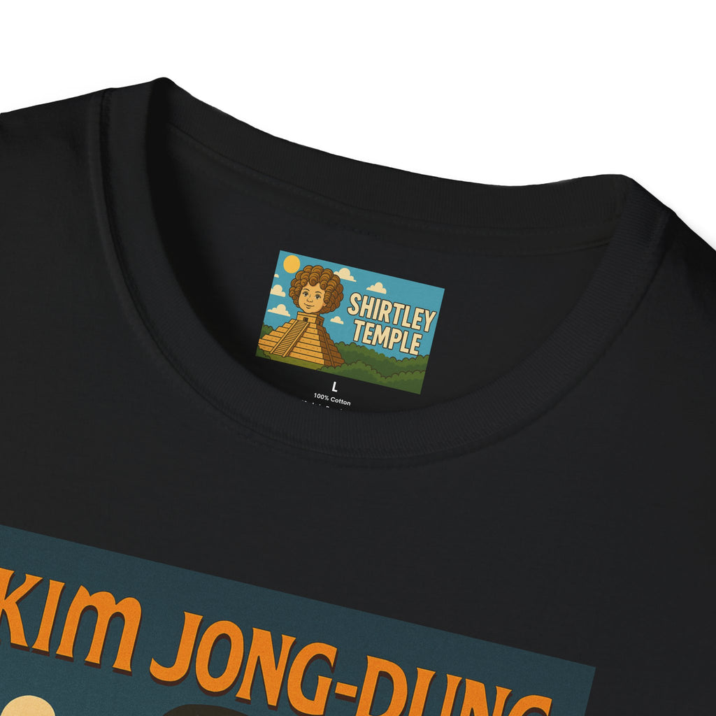 Kim Jong-Dune Funny T-Shirt, Mashup Wordplay Shirt, Sandworm Movie Tee, Unisex Softstyle Top, Kim Jong Un Fan, Dune Lover Gift