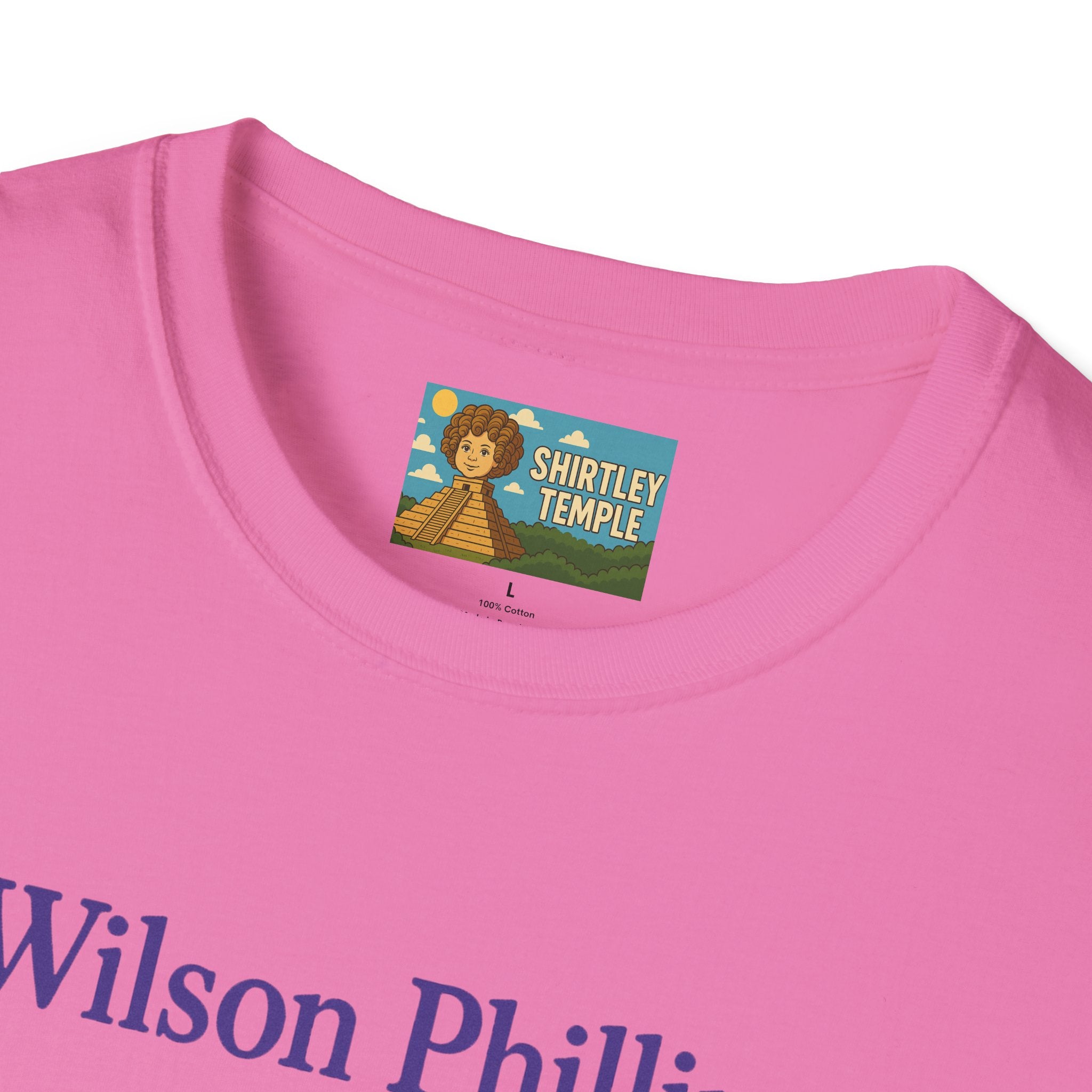 Wilson and Phillips Mashup Softstyle T-Shirt, Funny Wordplay Tribute Singers, Volleyball Theme Gift Tee