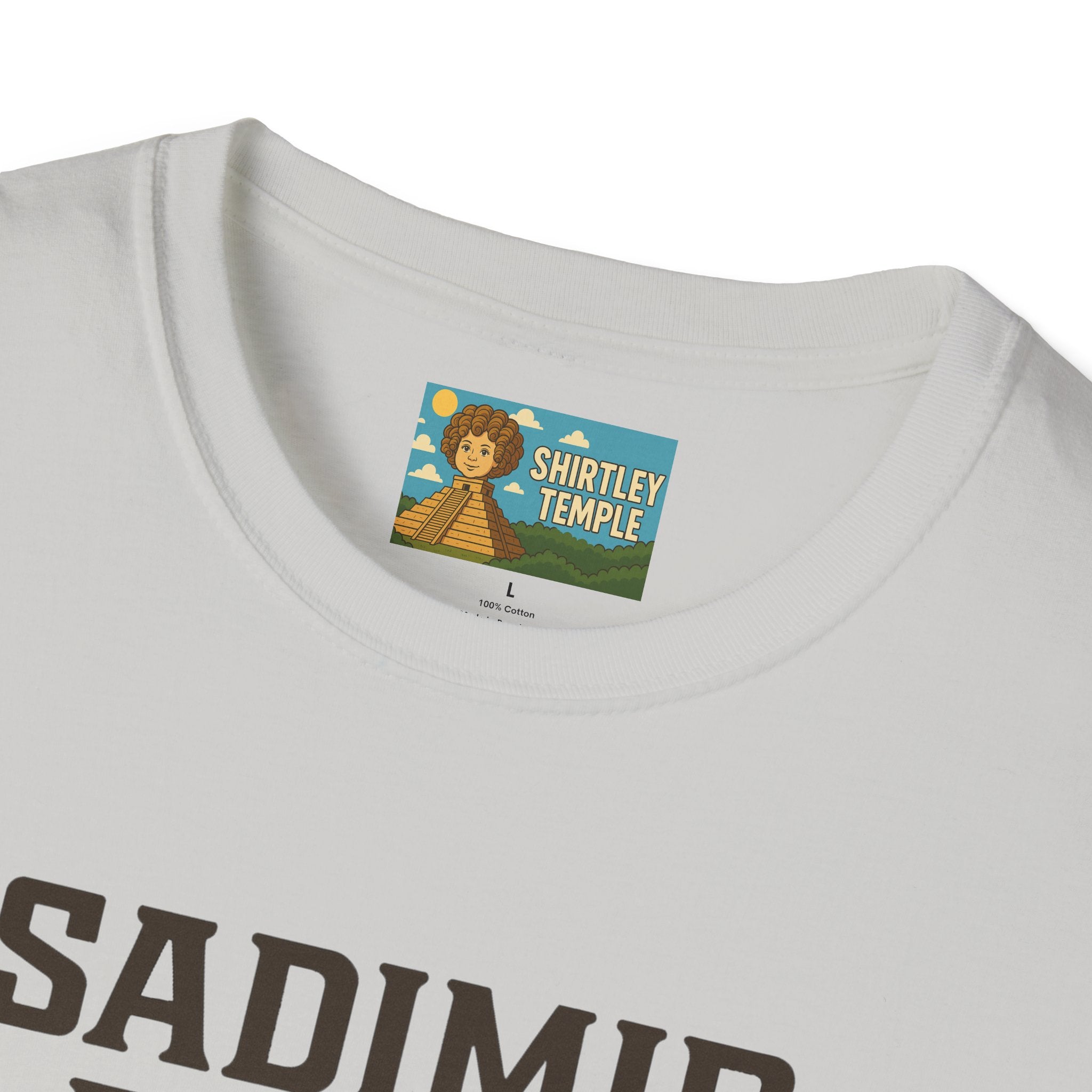 Sadimir Putin Funny T-Shirt, Vladimir Putin Parody Tee, Sad Person Comedy Shirt, Wordplay Humor Top