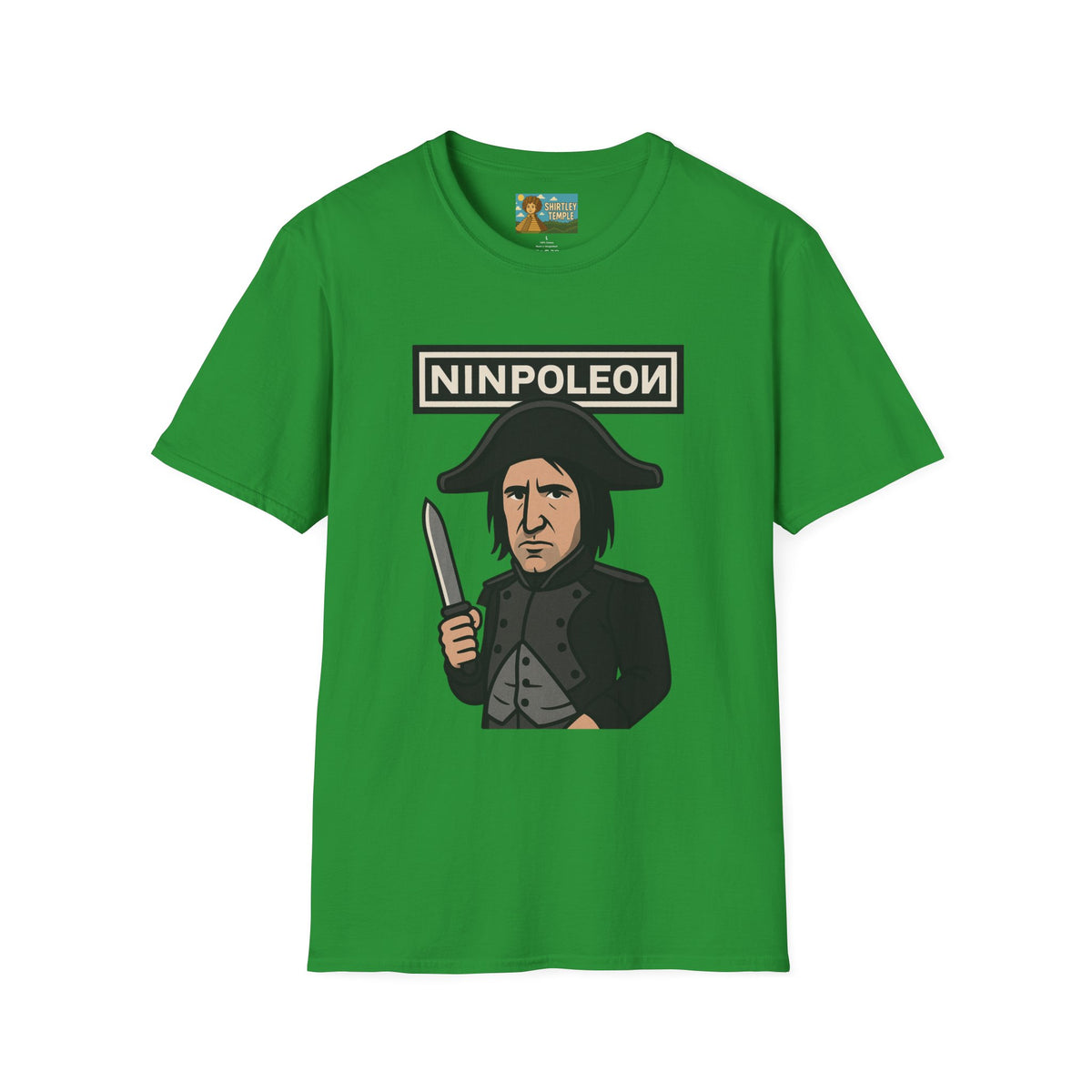 Ninpoleon ver. 2 Funny Shirt, Napoleon Trent Reznor Mashup Parody, Unisex Softstyle Tee, Nine Inch Nails, Wordplay