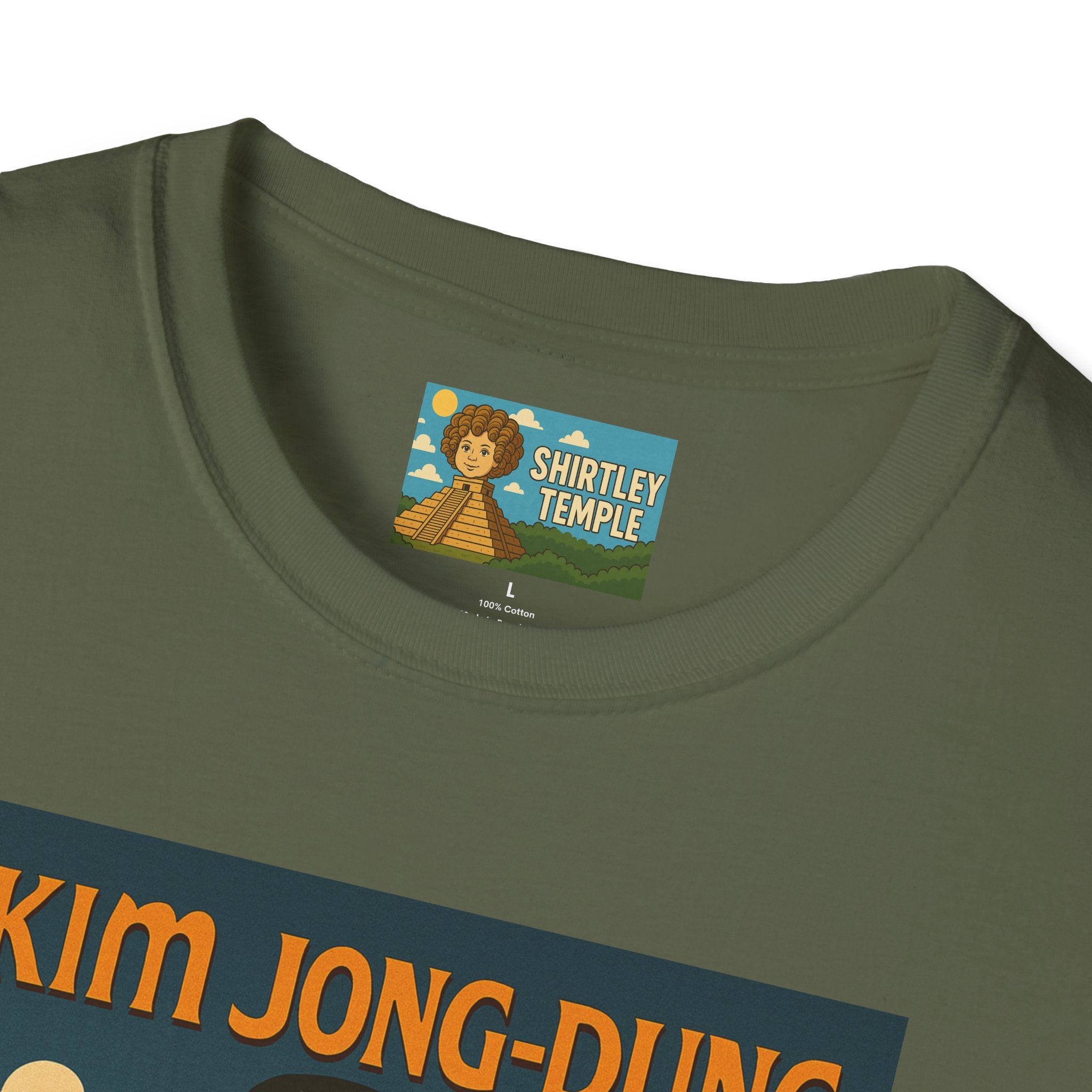 Kim Jong-Dune Funny T-Shirt, Mashup Wordplay Shirt, Sandworm Movie Tee, Unisex Softstyle Top, Kim Jong Un Fan, Dune Lover Gift
