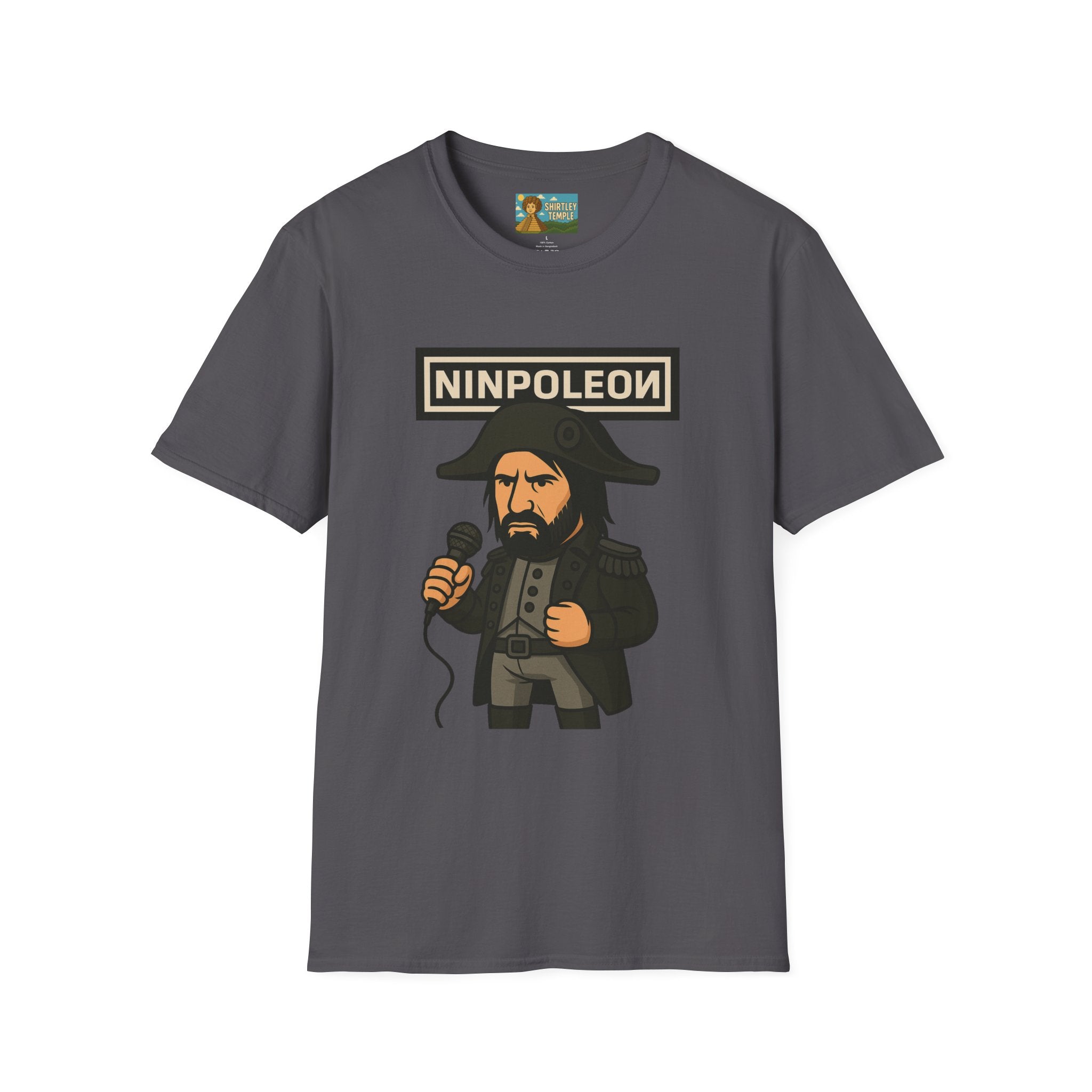 Ninpoleon Funny T-Shirt, Unisex Tee, Napoleon & Trent Reznor Parody Shirt, Nine Inch Nails Mashup Top