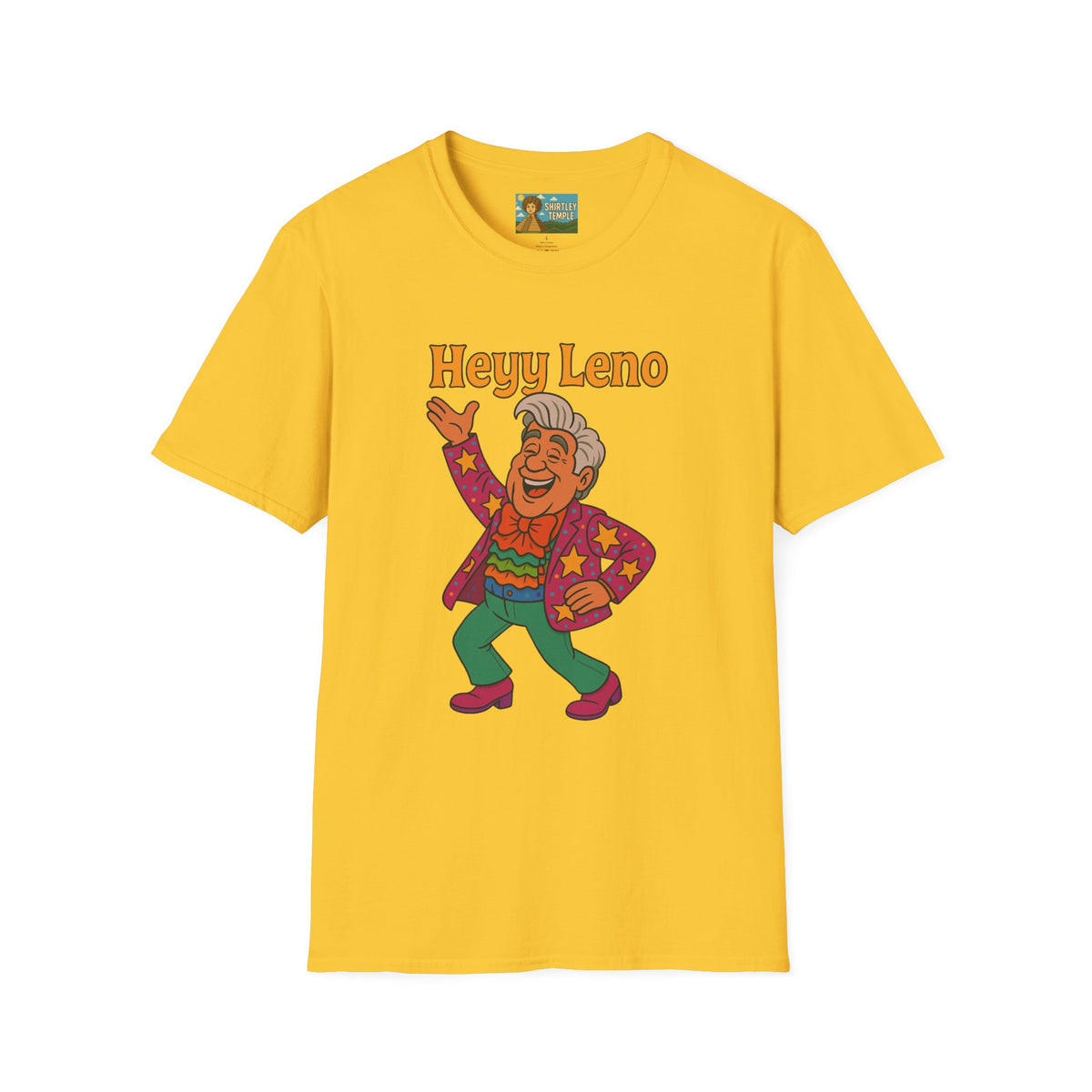 Heyy Leno funny shirt Jay leno parody tribute with extra flair