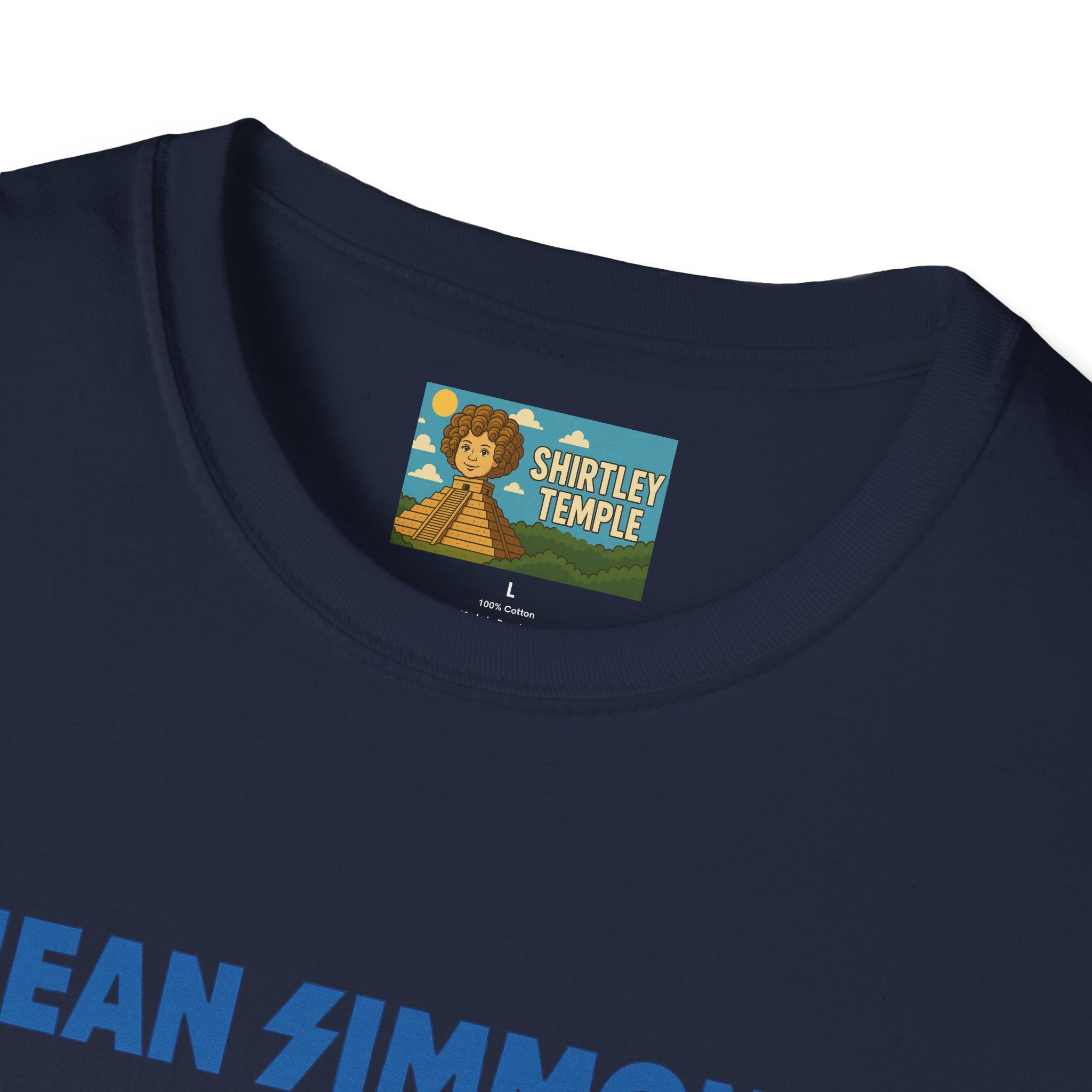 Jean Simmons Funny Shirt Mashup Tribute Parody Pun Rockstar Softstyle T-Shirt, Unisex Tee, Graphic Tee, Music Lover Gift, Jeans Lover Shirt,