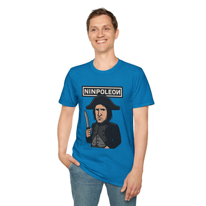 Ninpoleon ver. 2 Funny Shirt, Napoleon Trent Reznor Mashup Parody, Unisex Softstyle Tee, Nine Inch Nails, Wordplay