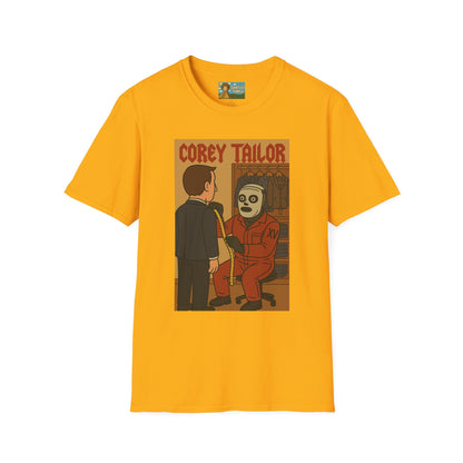 Corey Tailor Funny Shirt, Parody Apparel, Softstyle T-Shirt, Mashup Comedy, Unisex Tee