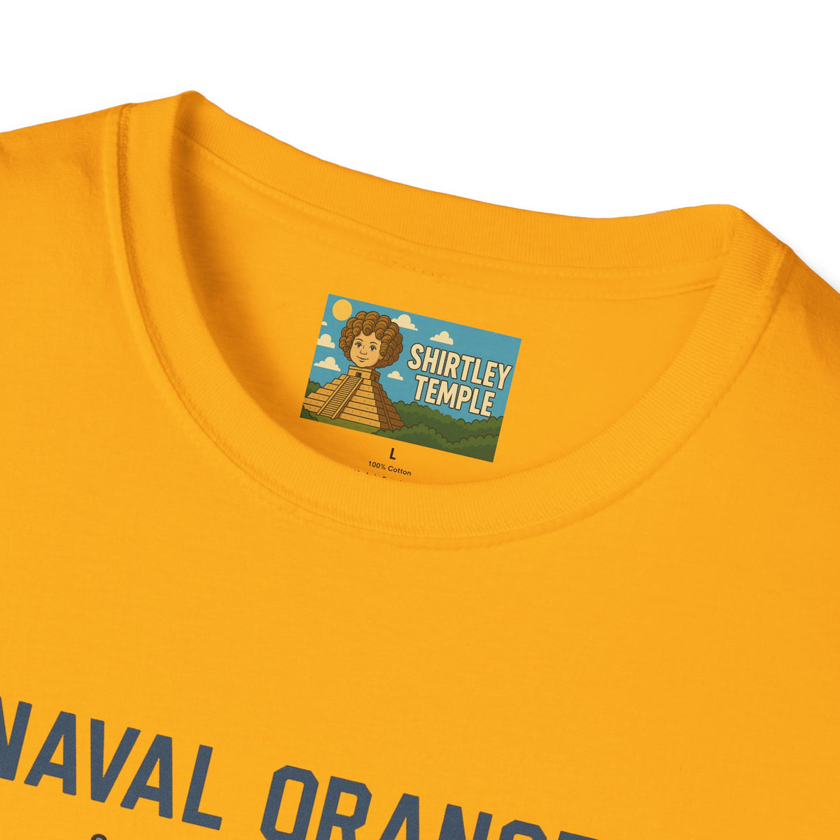 Naval Oranges Unisex Softstyle T-Shirt, Funny Shirt Parody Wordplay Mashup, Navy People Comedy Pun Punny, Navel Oranges Tee, Citrus Humor