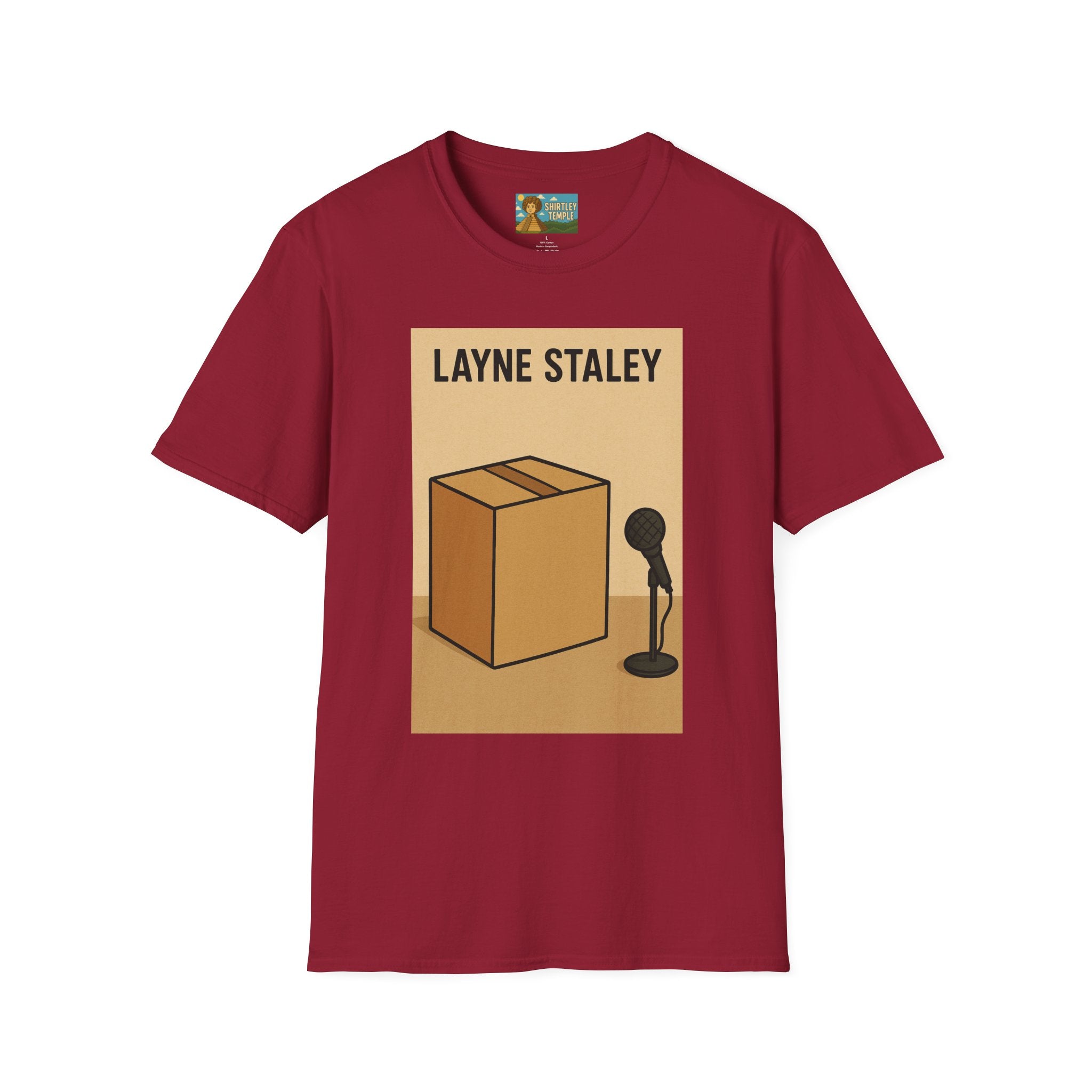 Layne Staley Man in the Box Unisex Softstyle T-Shirt - Alice in Chains Inspired Tee, Music Fan Gift, Grunge Rock Band Top, Funny