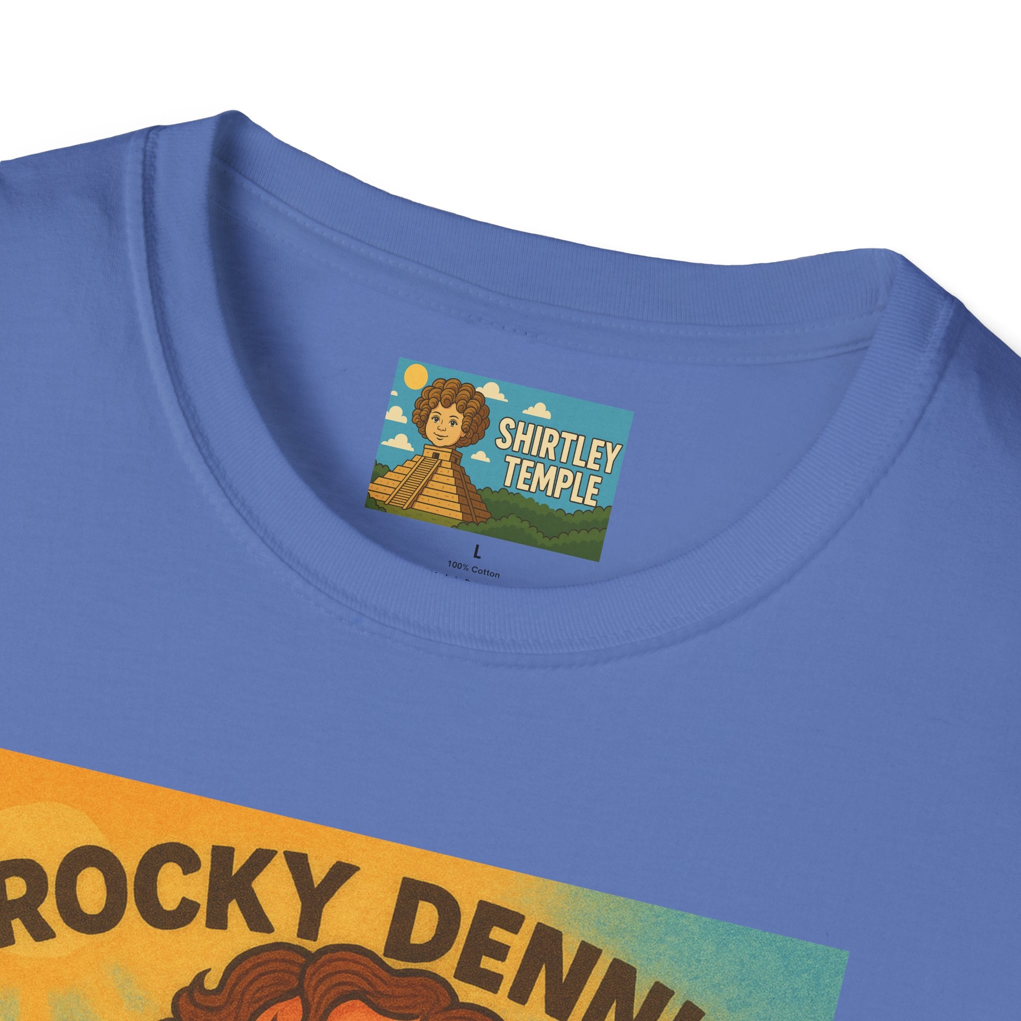 Rocky Dennis The Mask Rocky Mashup T-Shirt, Funny Movie Crossover Tee, Rocky Balboa Gift Shirt, Unisex Softstyle Top