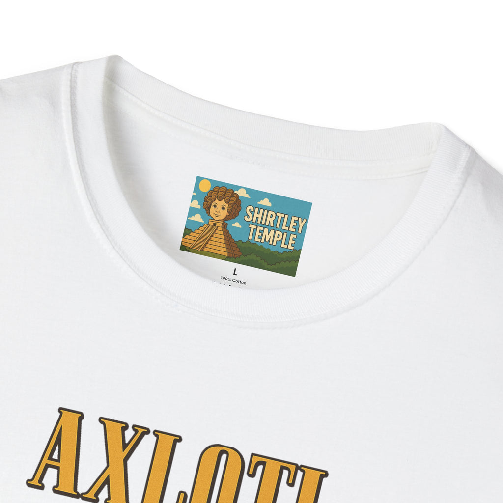 Axlotl Rose funny mashup of Axle Rose and an axolotl. guns 'n' roses biology nerd gift