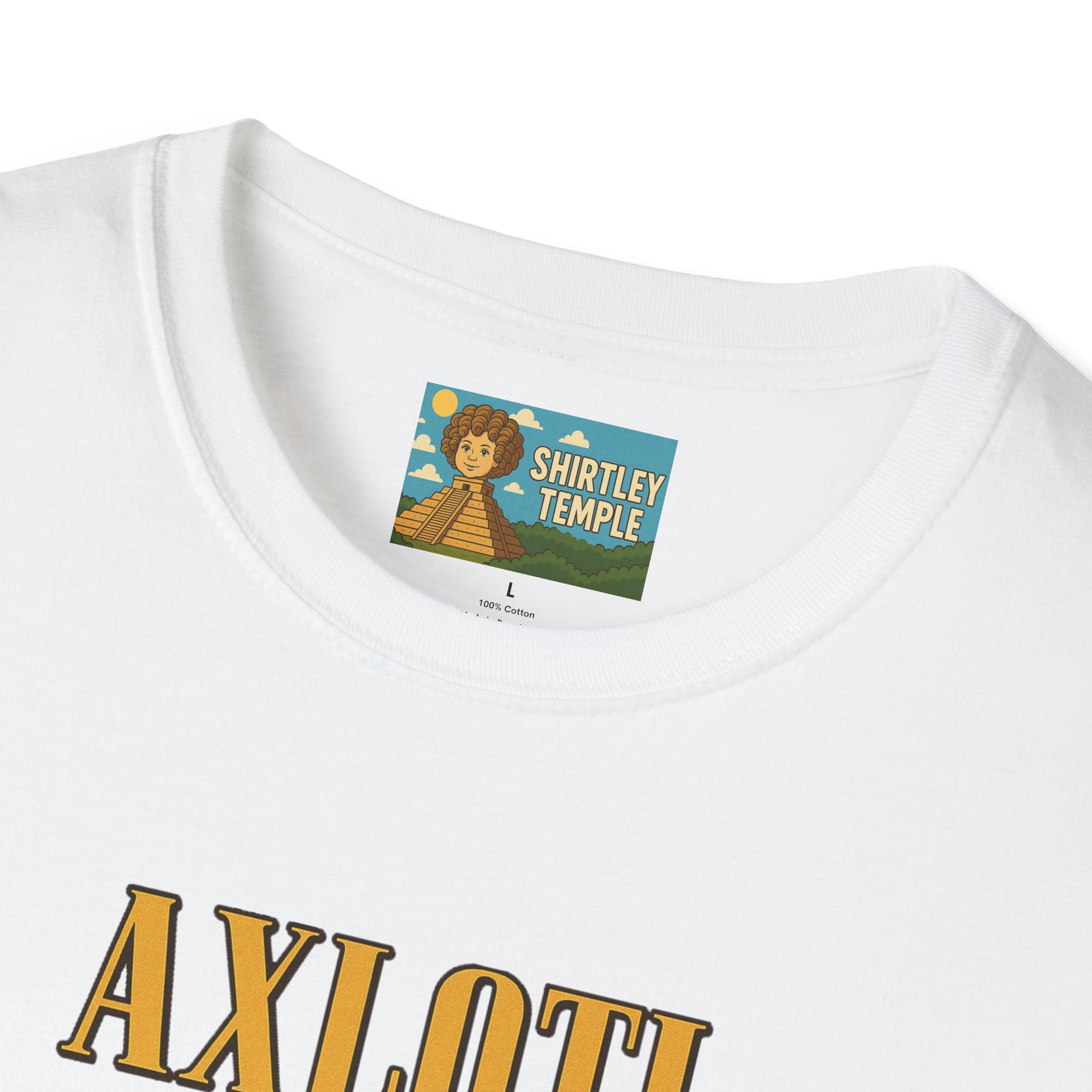 Axlotl Rose funny mashup of Axle Rose and an axolotl. guns 'n' roses biology nerd gift