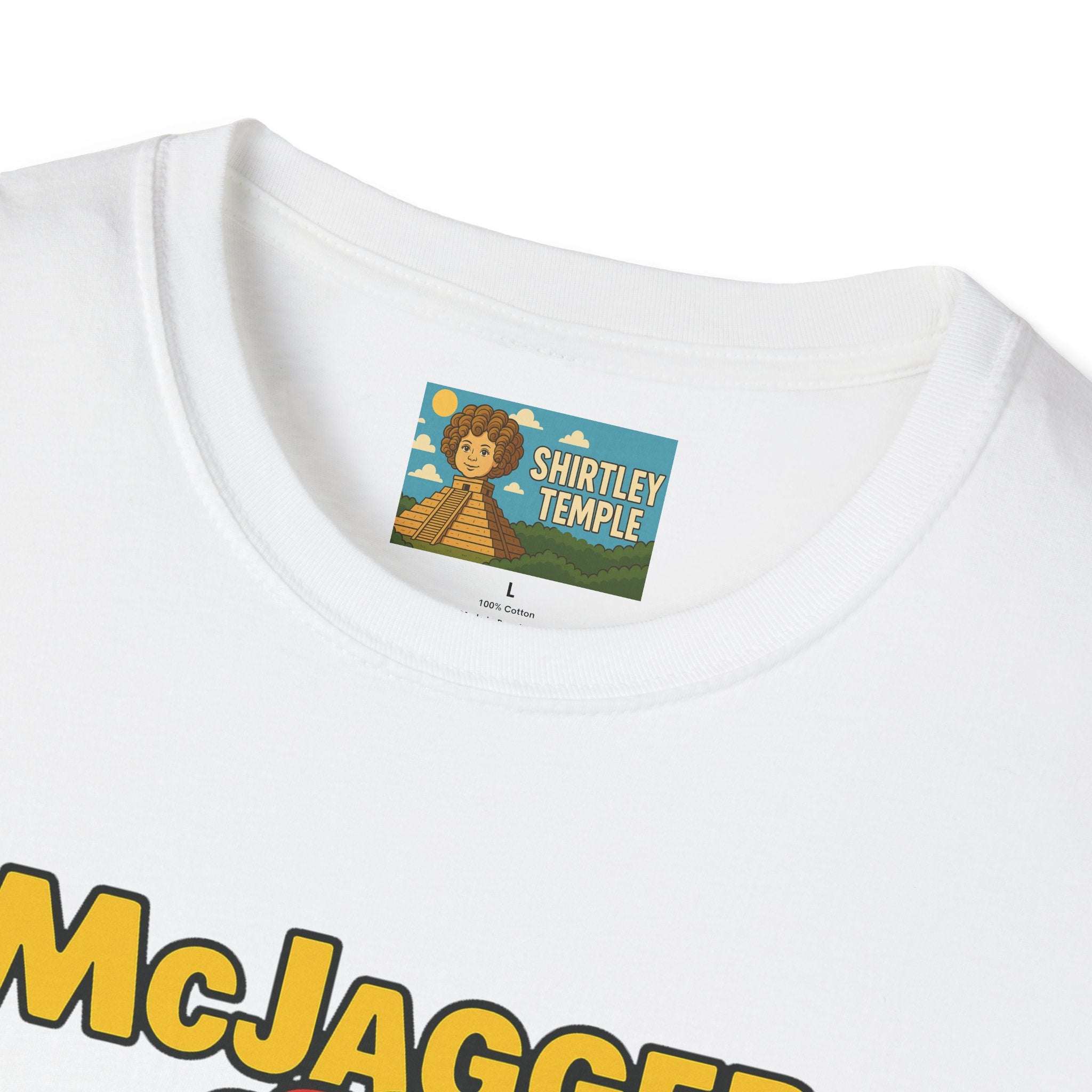 McJagger funny shirt parody tribute wordplay comedy pun