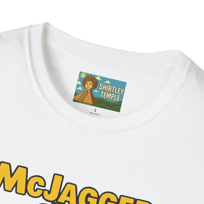 McJagger funny shirt parody tribute wordplay comedy pun