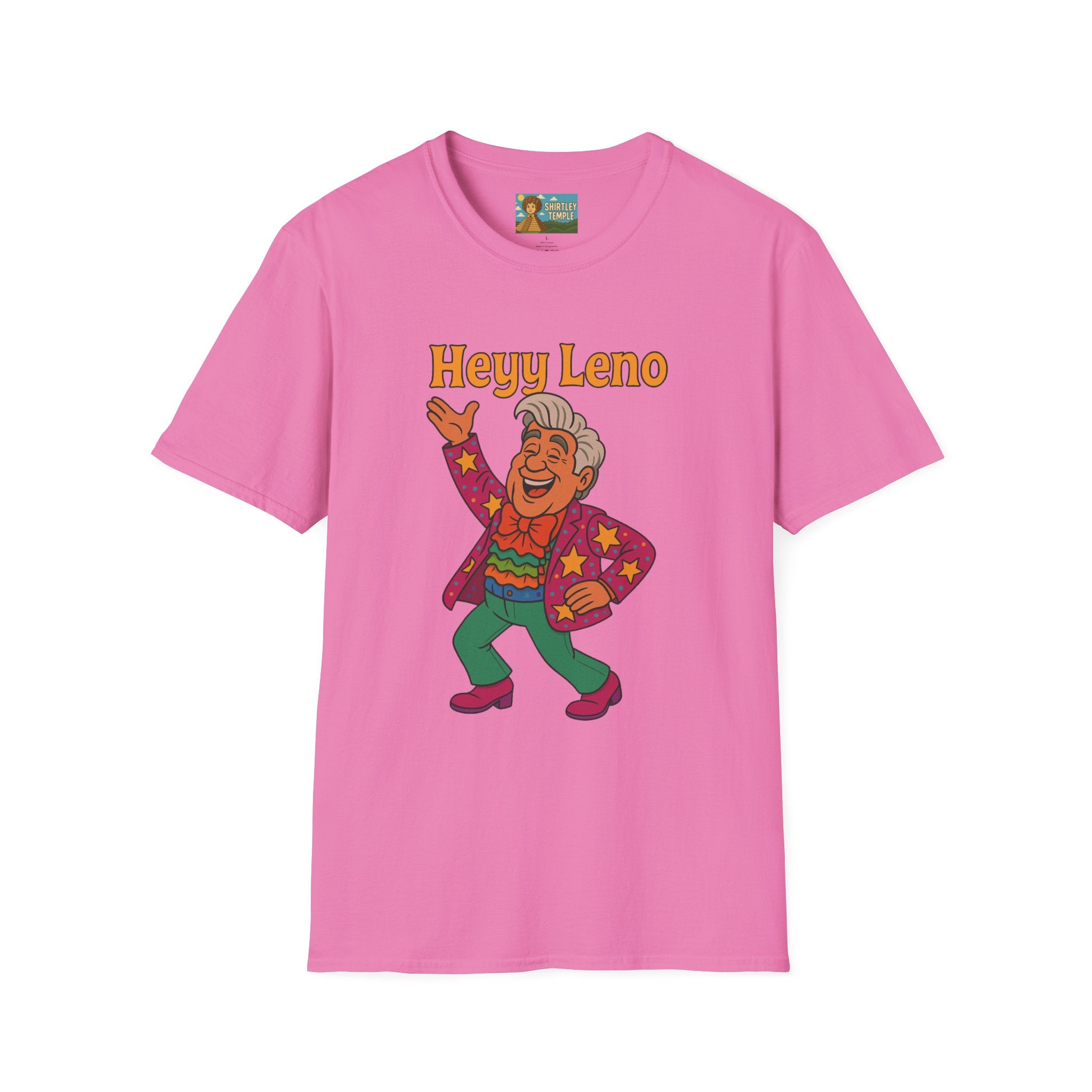 Heyy Leno funny shirt Jay leno parody tribute with extra flair