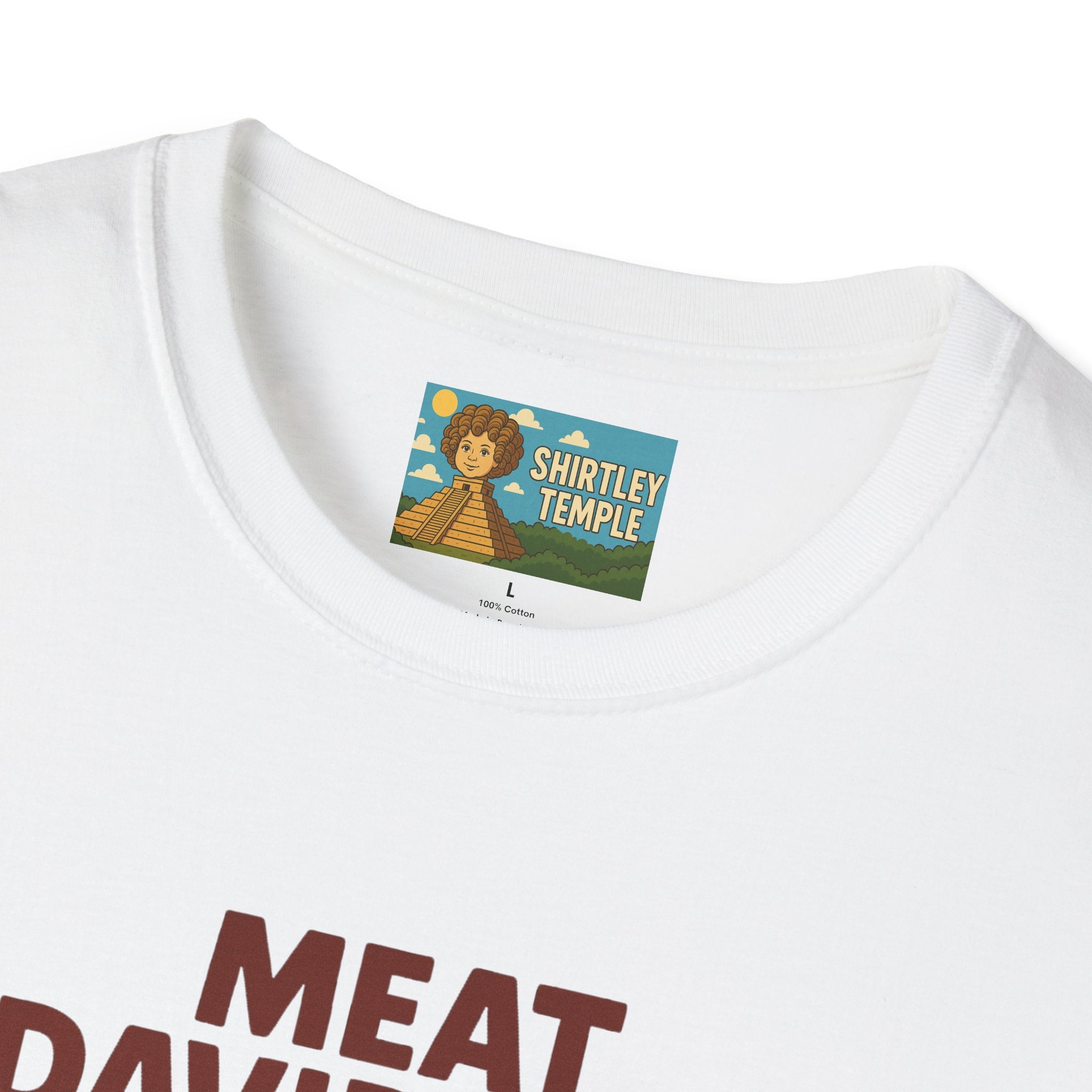 Meat Davidson Funny T-Shirt, Pete Davidson Parody Shirt, Comedian Mashup Tee, Unisex Humor Top, Comedy Fan Gift