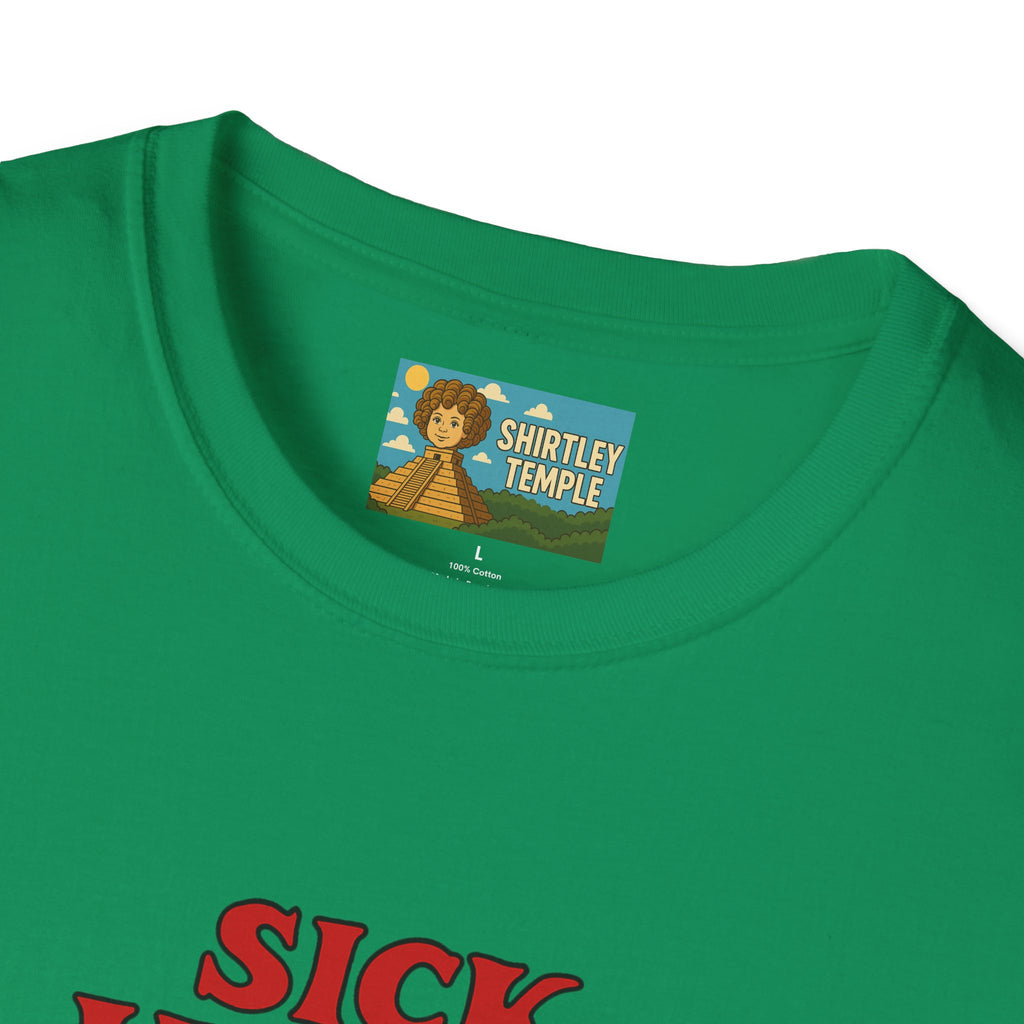 Sick Jagger funny shirt parody comedy tribute sick singer mick wordplay