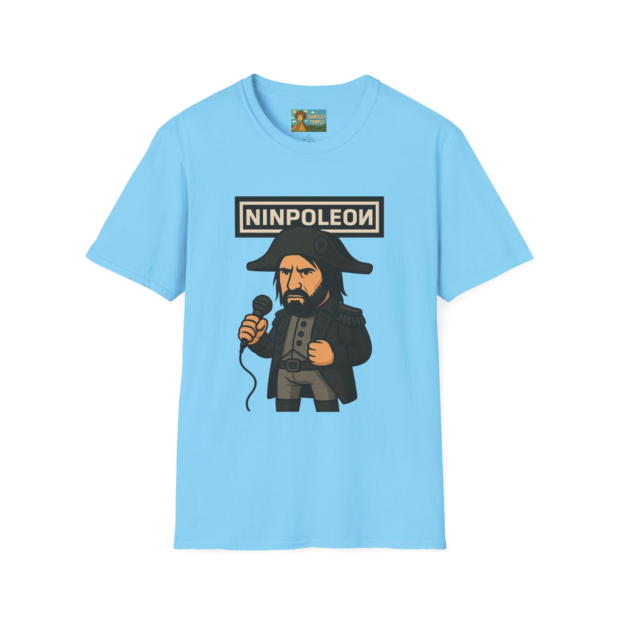 Ninpoleon Funny T-Shirt, Unisex Tee, Napoleon & Trent Reznor Parody Shirt, Nine Inch Nails Mashup Top