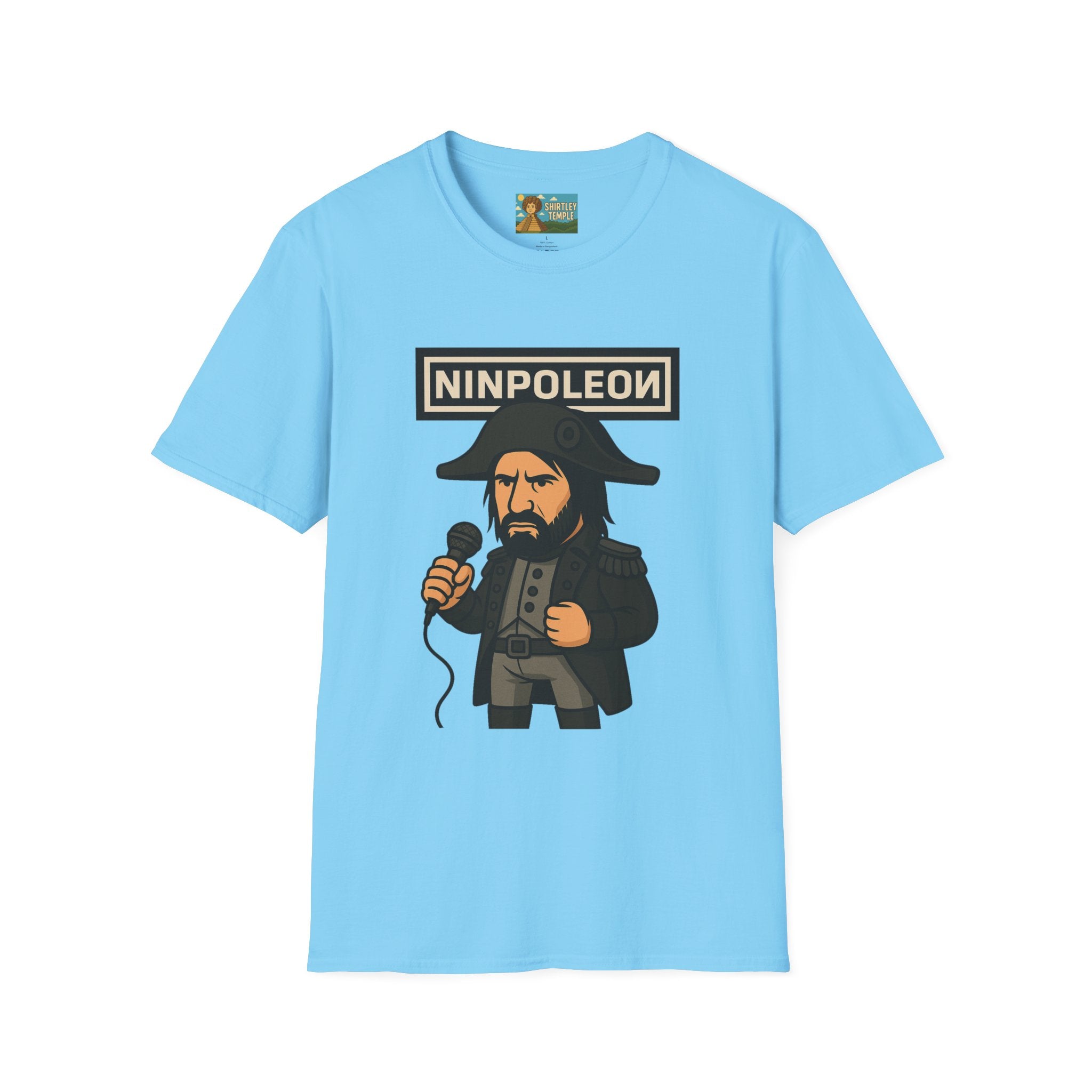 Ninpoleon Funny T-Shirt, Unisex Tee, Napoleon & Trent Reznor Parody Shirt, Nine Inch Nails Mashup Top