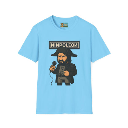 Ninpoleon Funny T-Shirt, Unisex Tee, Napoleon & Trent Reznor Parody Shirt, Nine Inch Nails Mashup Top