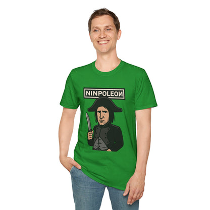 Ninpoleon ver. 2 Funny Shirt, Napoleon Trent Reznor Mashup Parody, Unisex Softstyle Tee, Nine Inch Nails, Wordplay