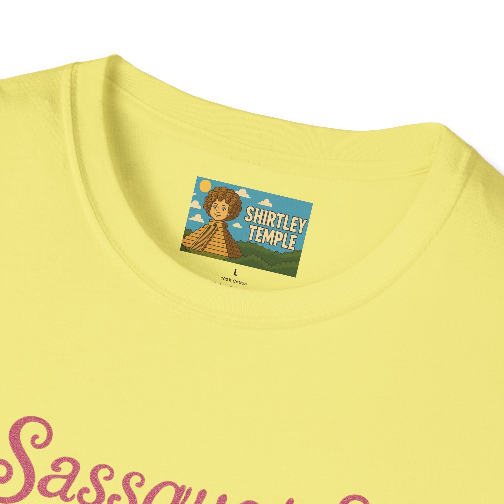 Sassquatch Unisex T-Shirt, Funny Sasquatch Shirt with Sassy Flair, Comedy Parody Tee, Wordplay Design, Bigfoot Graphic Shirt