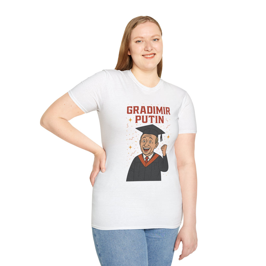 Gradimir Putin funny shirt wordplay vladimir putin graduating
