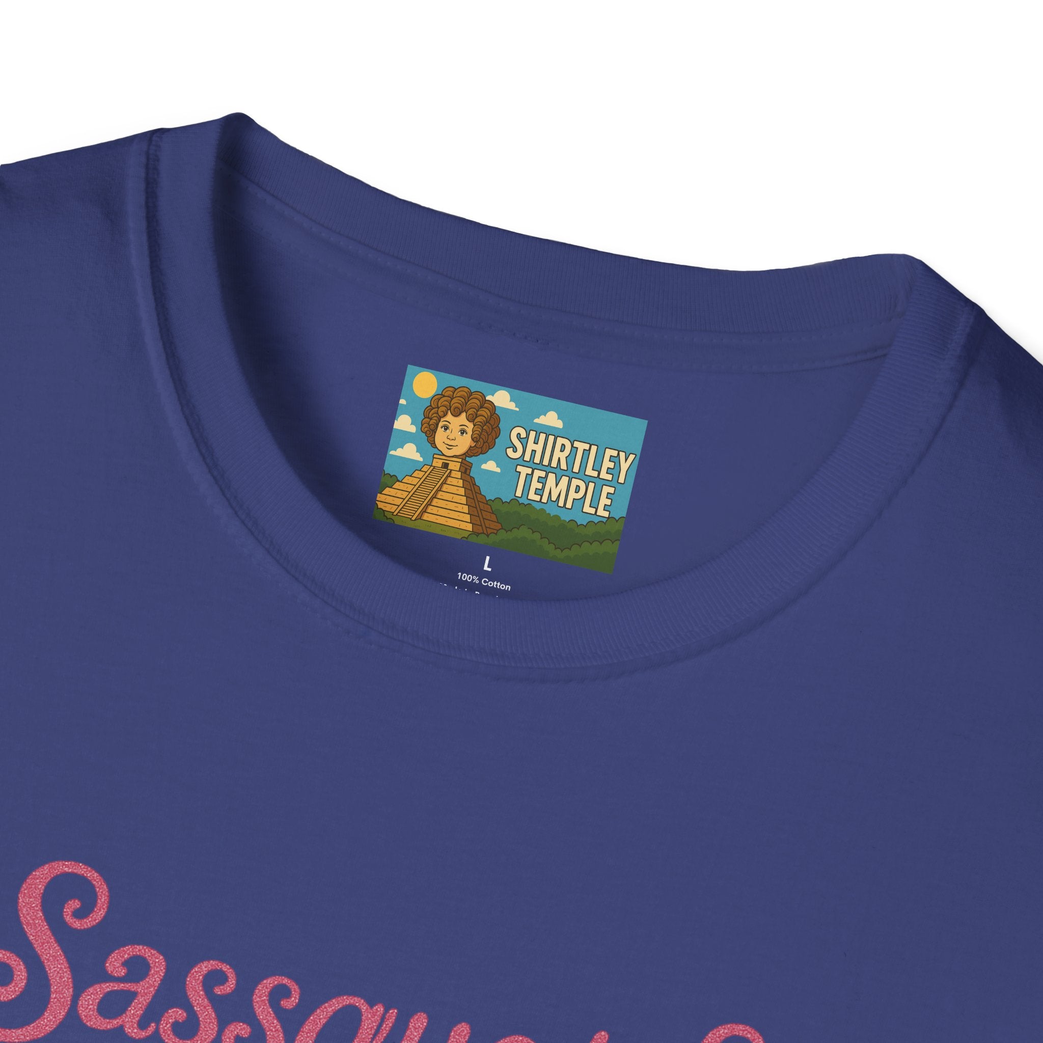 Sassquatch Unisex T-Shirt, Funny Sasquatch Shirt with Sassy Flair, Comedy Parody Tee, Wordplay Design, Bigfoot Graphic Shirt