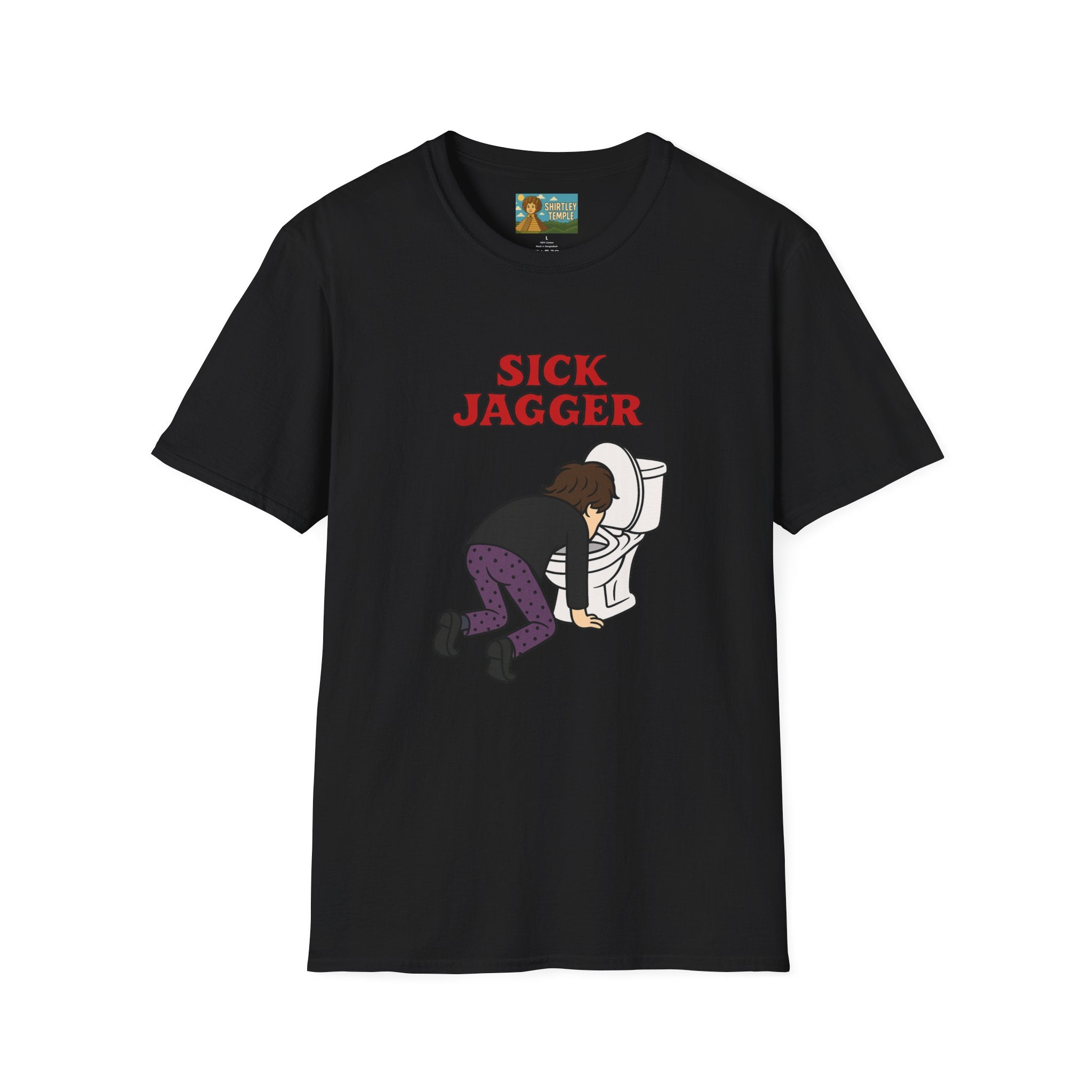 Sick Jagger funny shirt parody comedy tribute sick singer mick wordplay