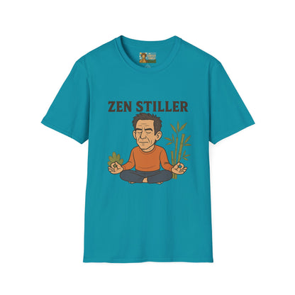 Zen Stiller Softstyle T-Shirt, Ben Tribute Actor Wordplay Tee, Laugh Gift Idea