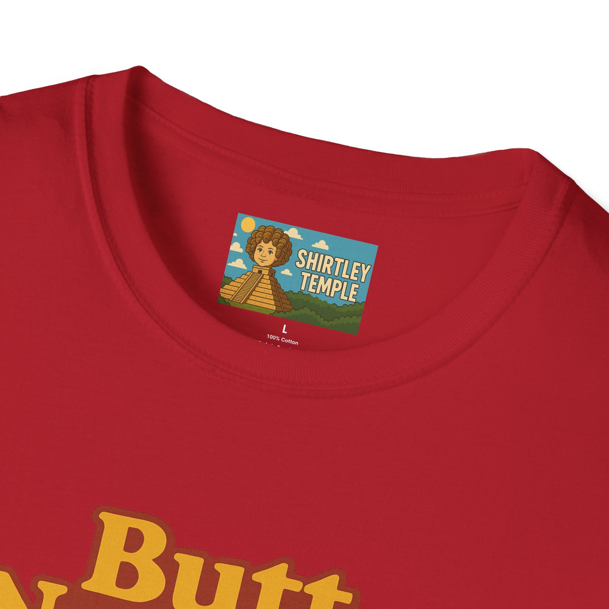 Butt Nuggets Funny Unisex Softstyle T-Shirt, Chicken Poop Pun Tee, Hilarious Wordplay Apparel, Comfy Graphic Shirt, Unisex Shirt for Joke
