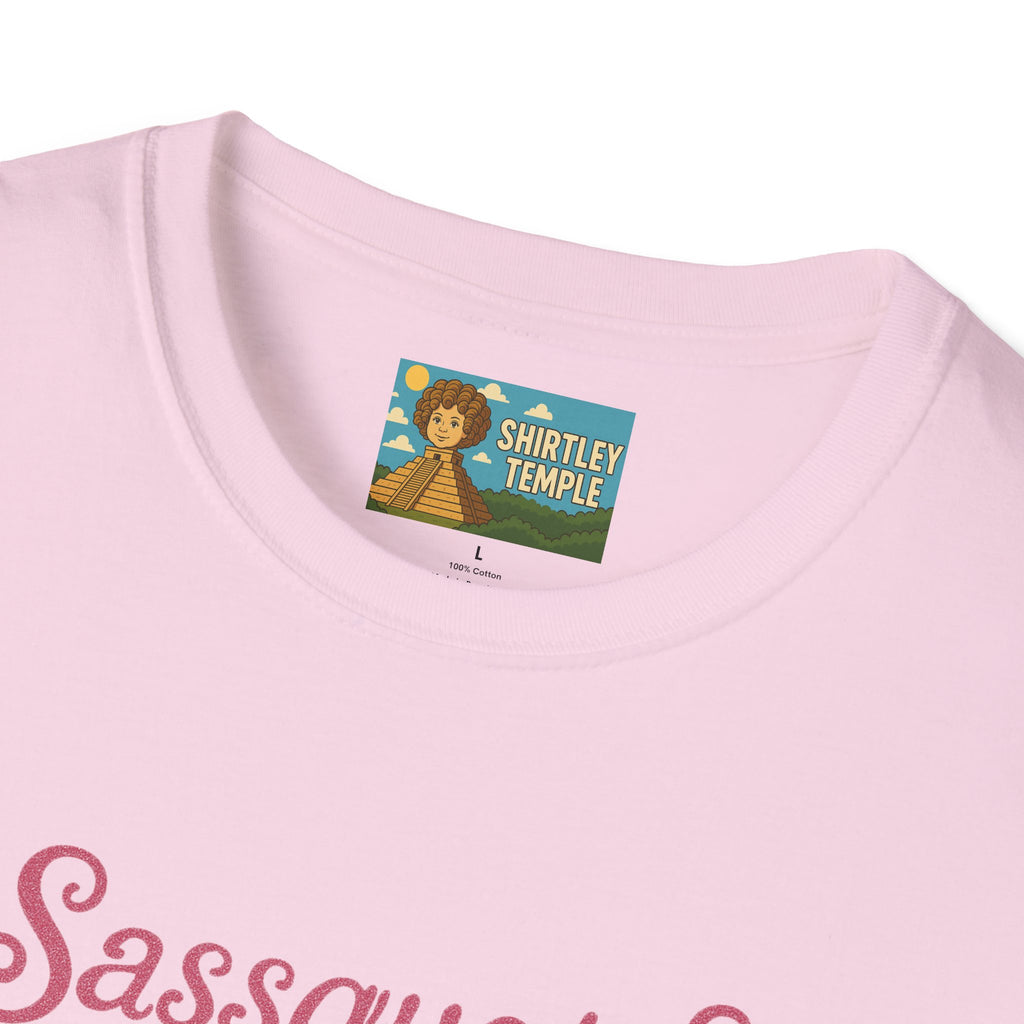 Sassquatch Unisex T-Shirt, Funny Sasquatch Shirt with Sassy Flair, Comedy Parody Tee, Wordplay Design, Bigfoot Graphic Shirt