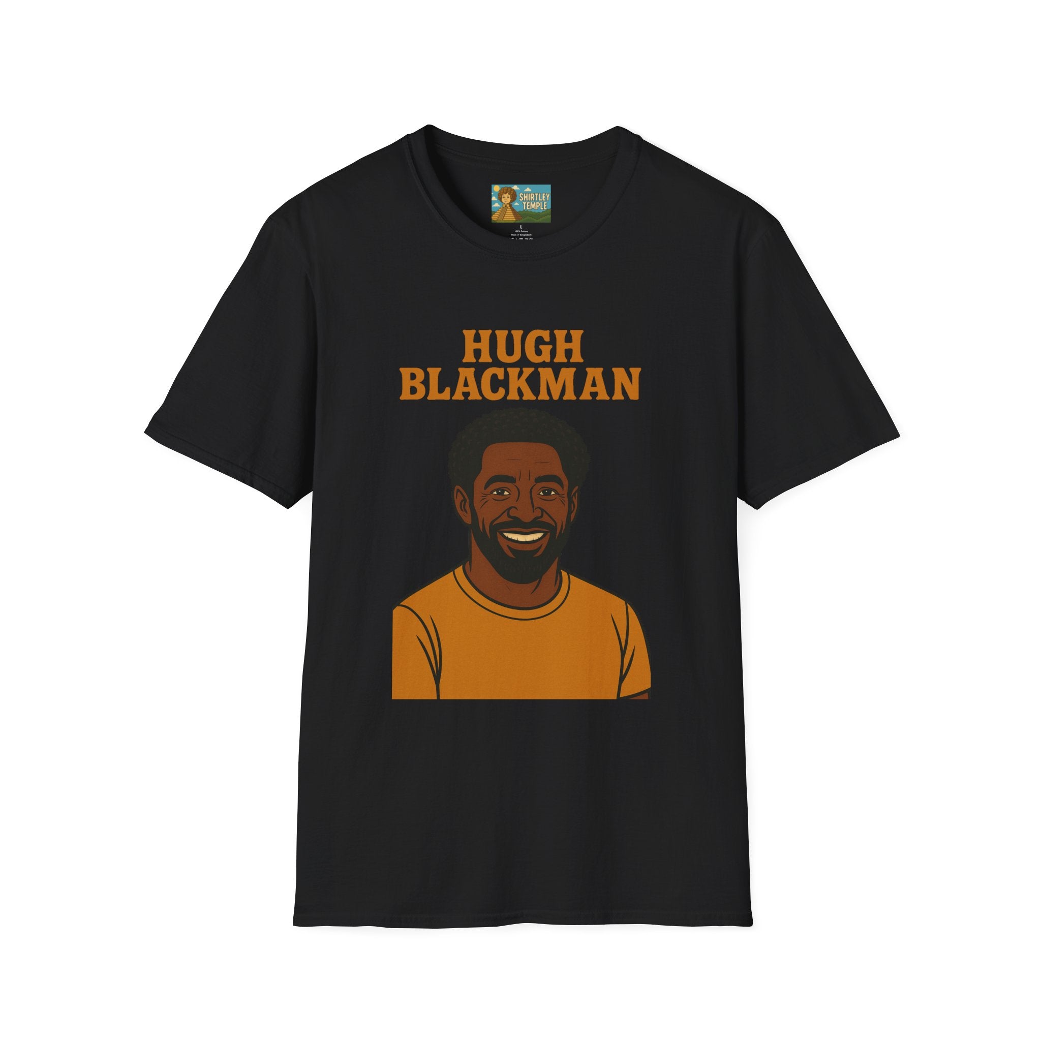 Hugh Blackman Parody T-Shirt, Funny Hugh Jackman Darker Person Tee, Comedy Tribute Apparel, Softstyle Unisex Shirt, Gift for Fans