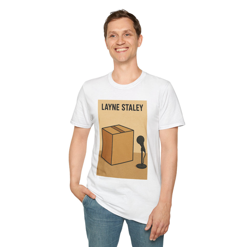Layne Staley Man in the Box Unisex Softstyle T-Shirt - Alice in Chains Inspired Tee, Music Fan Gift, Grunge Rock Band Top, Funny