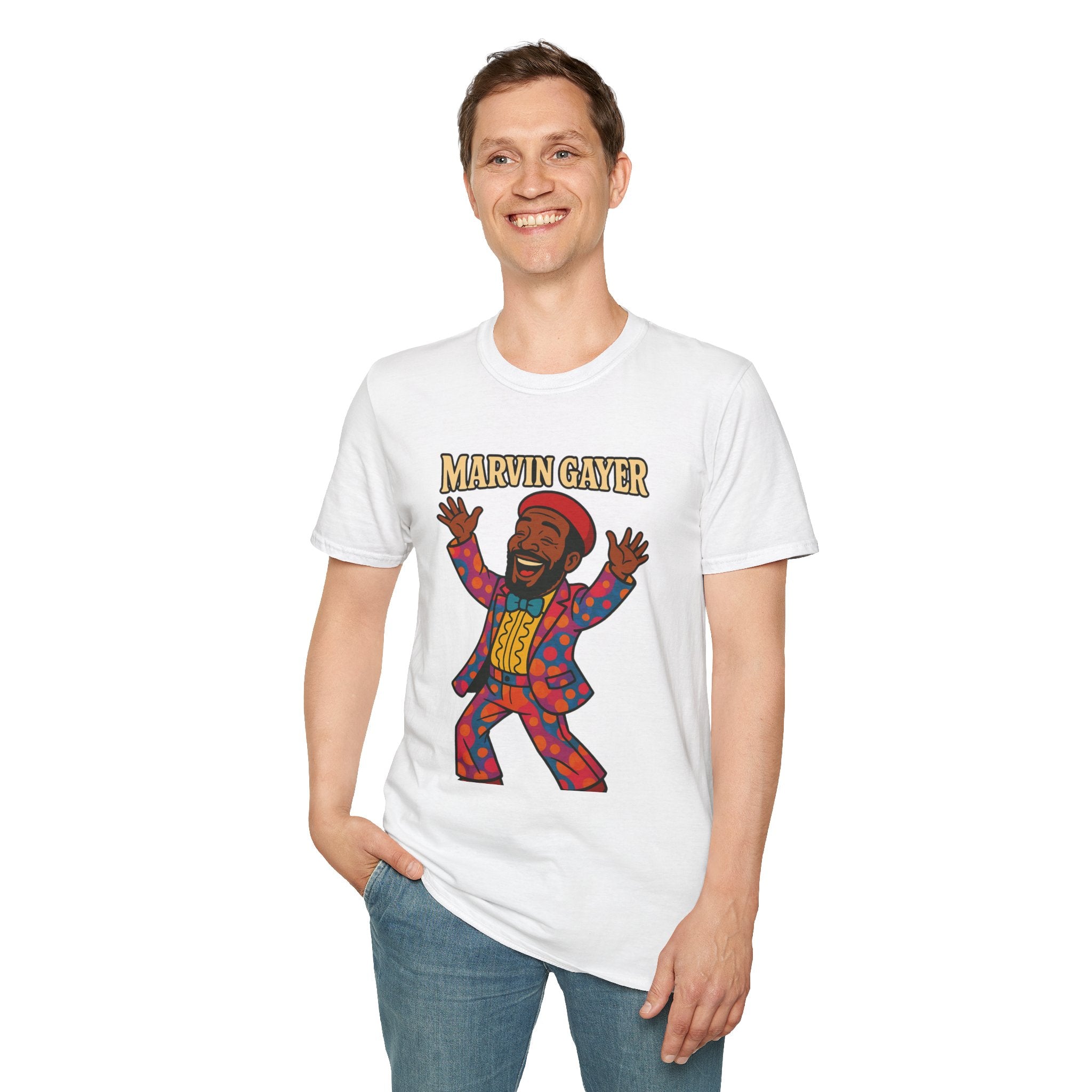 Marvin Gayer Funny Tribute T-Shirt, Parody Tee, Marvin Gaye Shirt, Unisex Top, Music Fan Gift