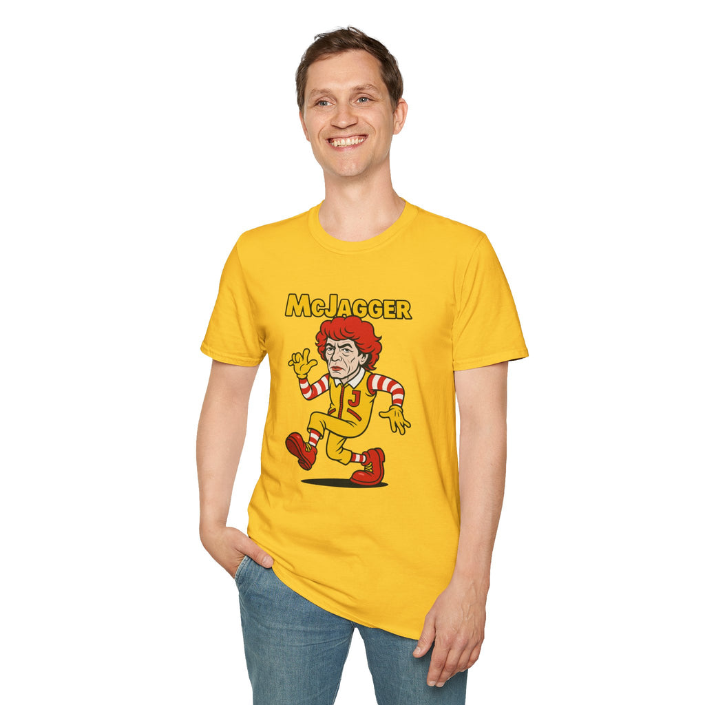 McJagger funny shirt parody tribute wordplay comedy pun