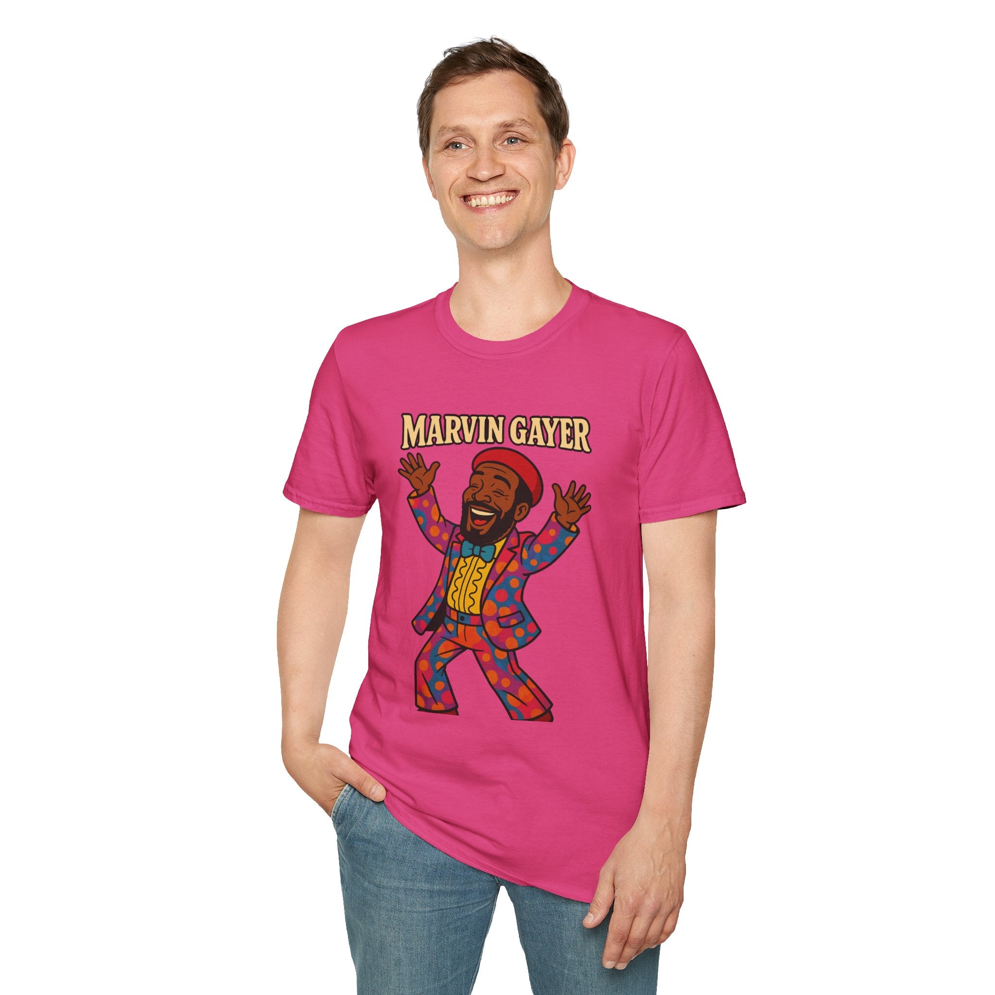 Marvin Gayer Funny Tribute T-Shirt, Parody Tee, Marvin Gaye Shirt, Unisex Top, Music Fan Gift