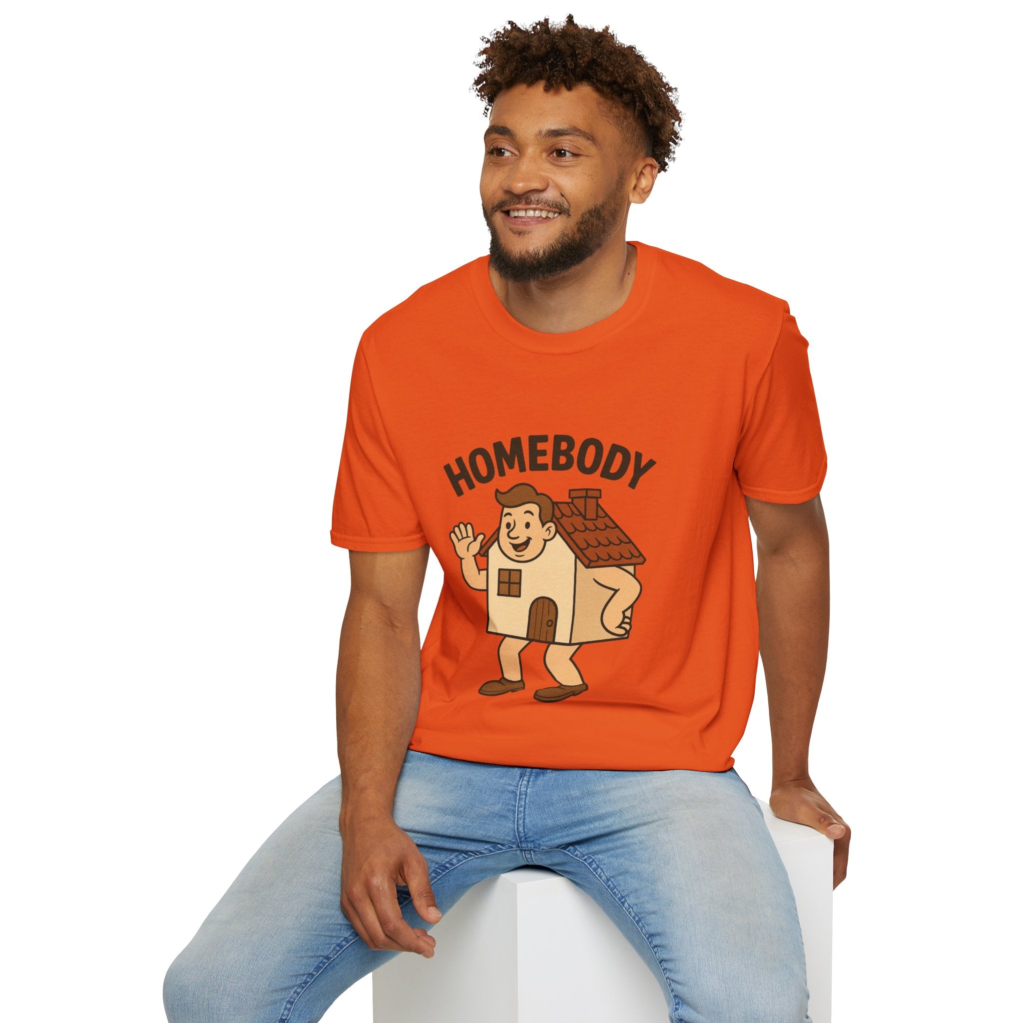 Homebody funny shirt wordplay pun literal home for a body