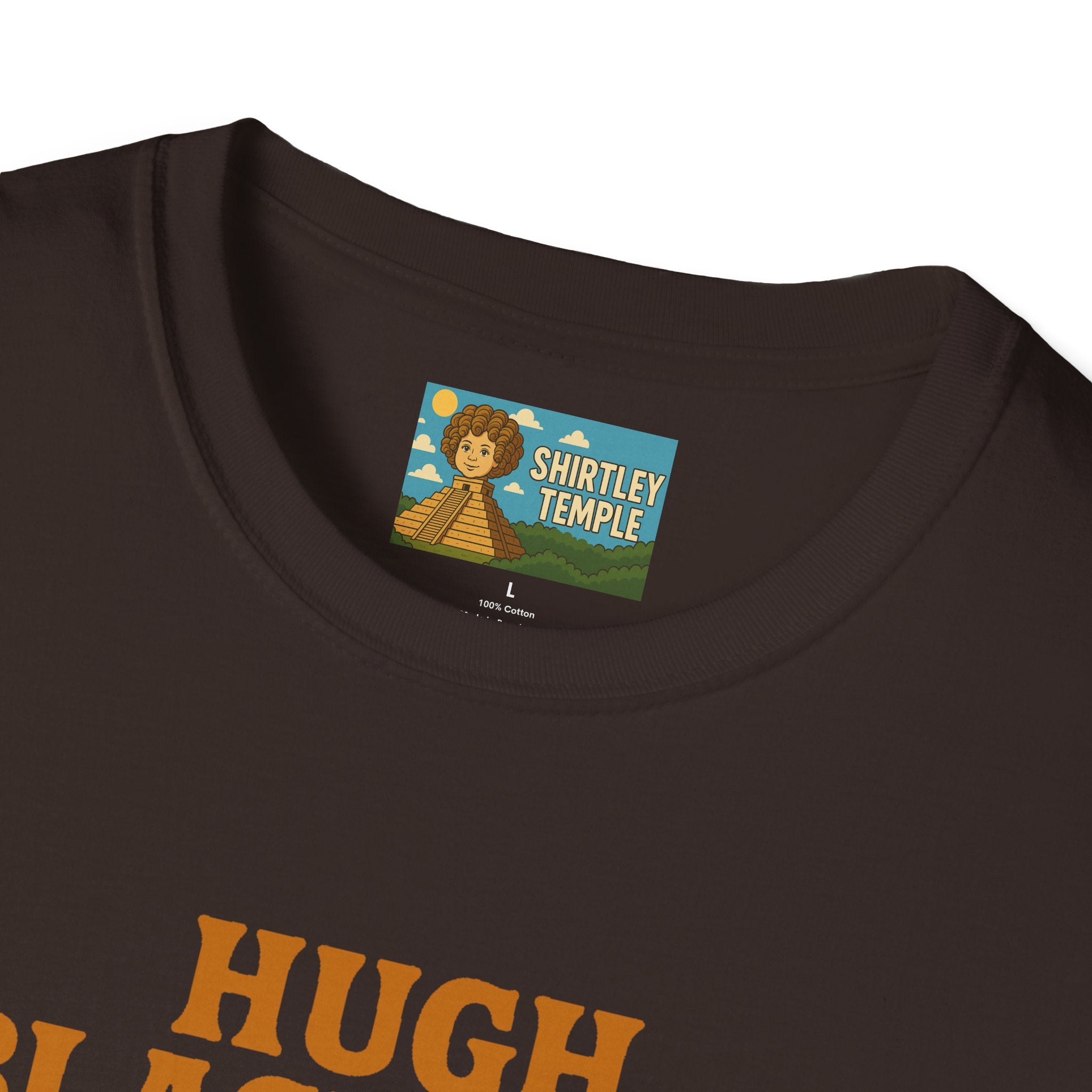 Hugh Blackman Parody T-Shirt, Funny Hugh Jackman Darker Person Tee, Comedy Tribute Apparel, Softstyle Unisex Shirt, Gift for Fans