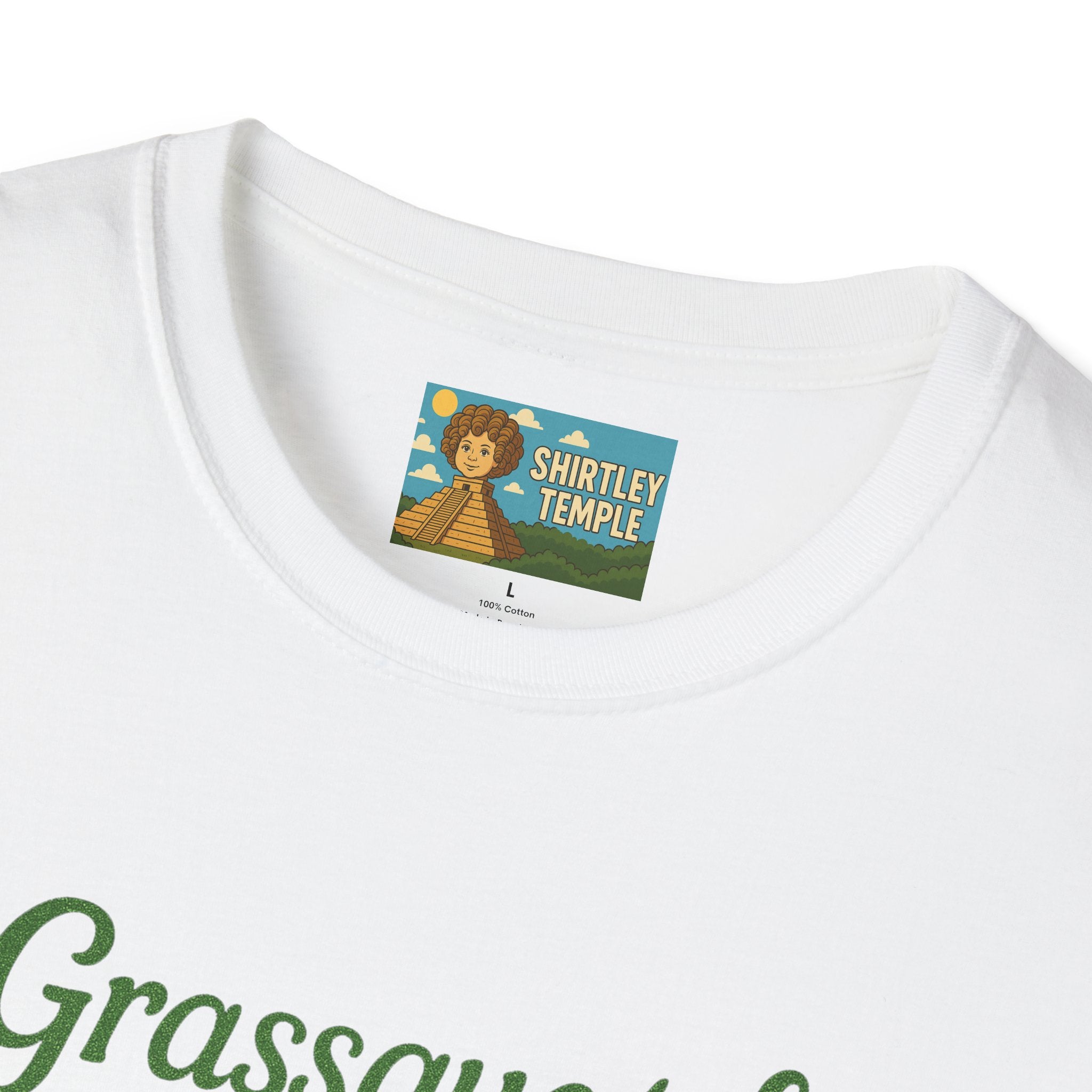 Grassquatch funny shirt mashup sasquatch and a stoner