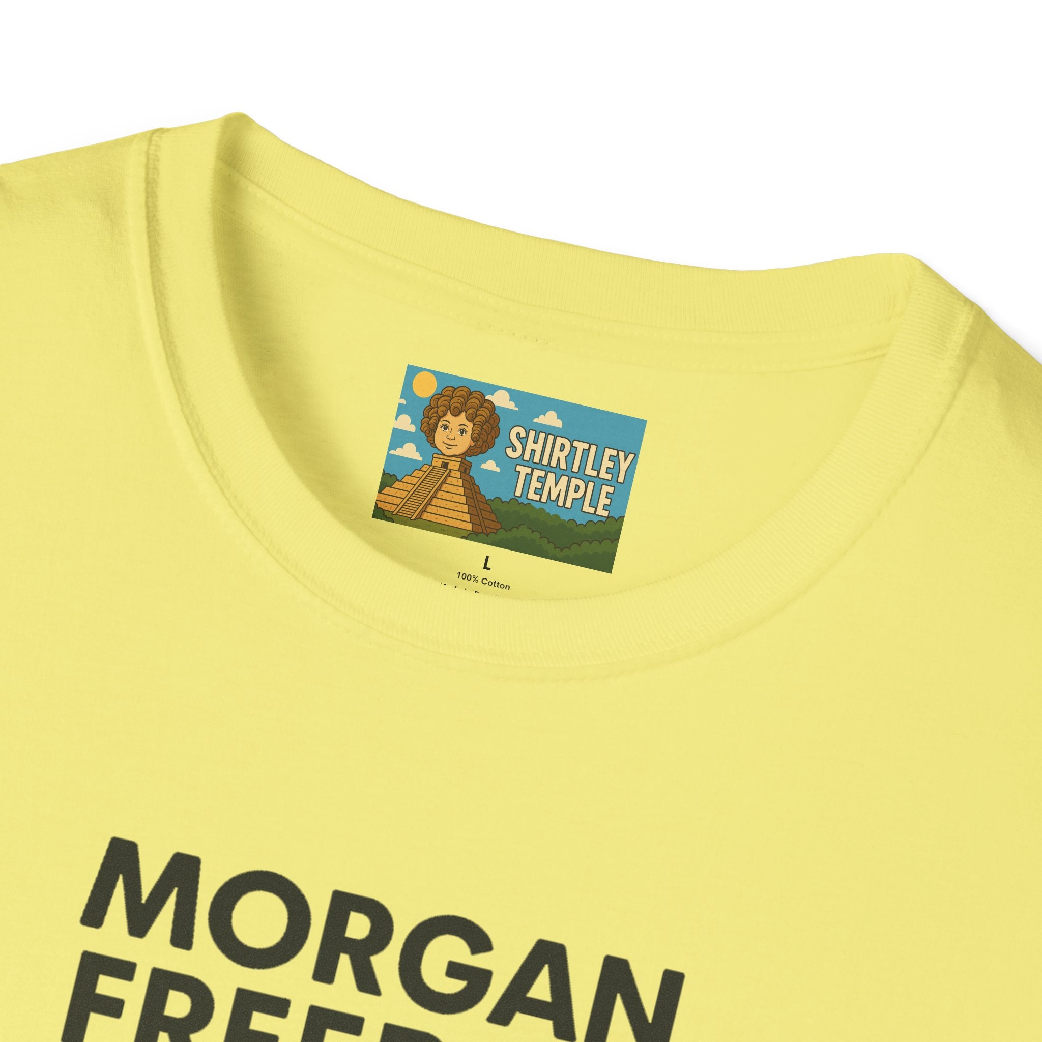 Morgan Freeboy Tribute T-Shirt, Funny Parody Tee, Morgan Freeman Wordplay Shirt, Unisex Softstyle, Gift for Comedy Lovers, Pop Culture Top