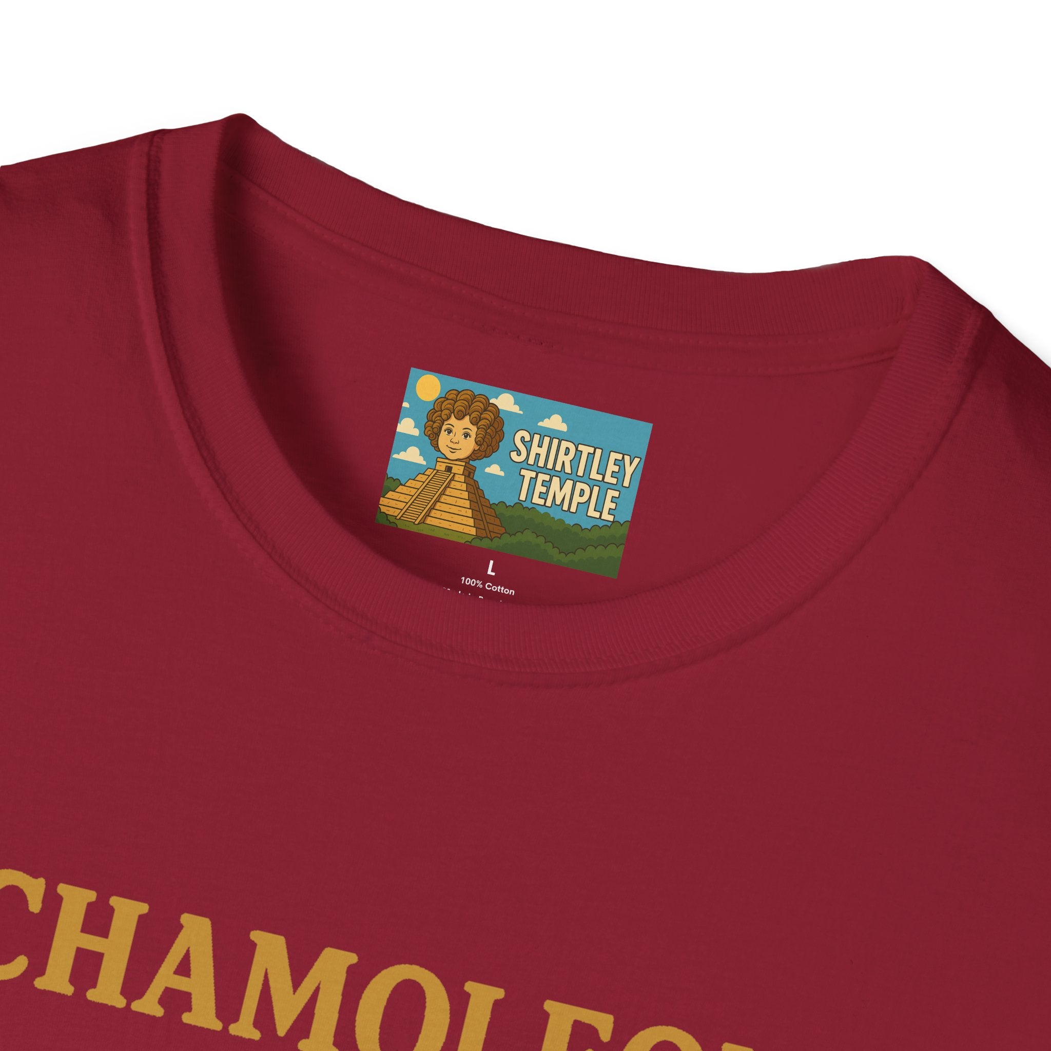 Chamoleon Funny Wordplay Parody Unisex T-Shirt, Napoleon Bonaparte Chameleon Tee Shirt Apparel