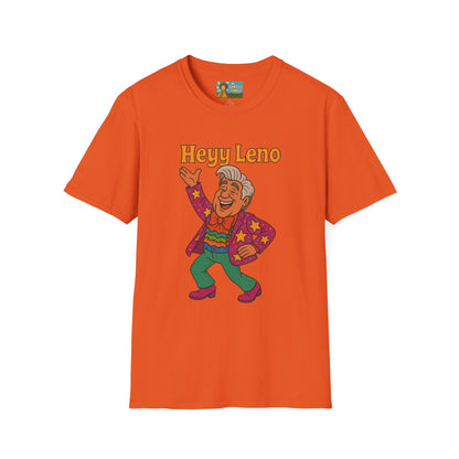 Heyy Leno funny shirt Jay leno parody tribute with extra flair