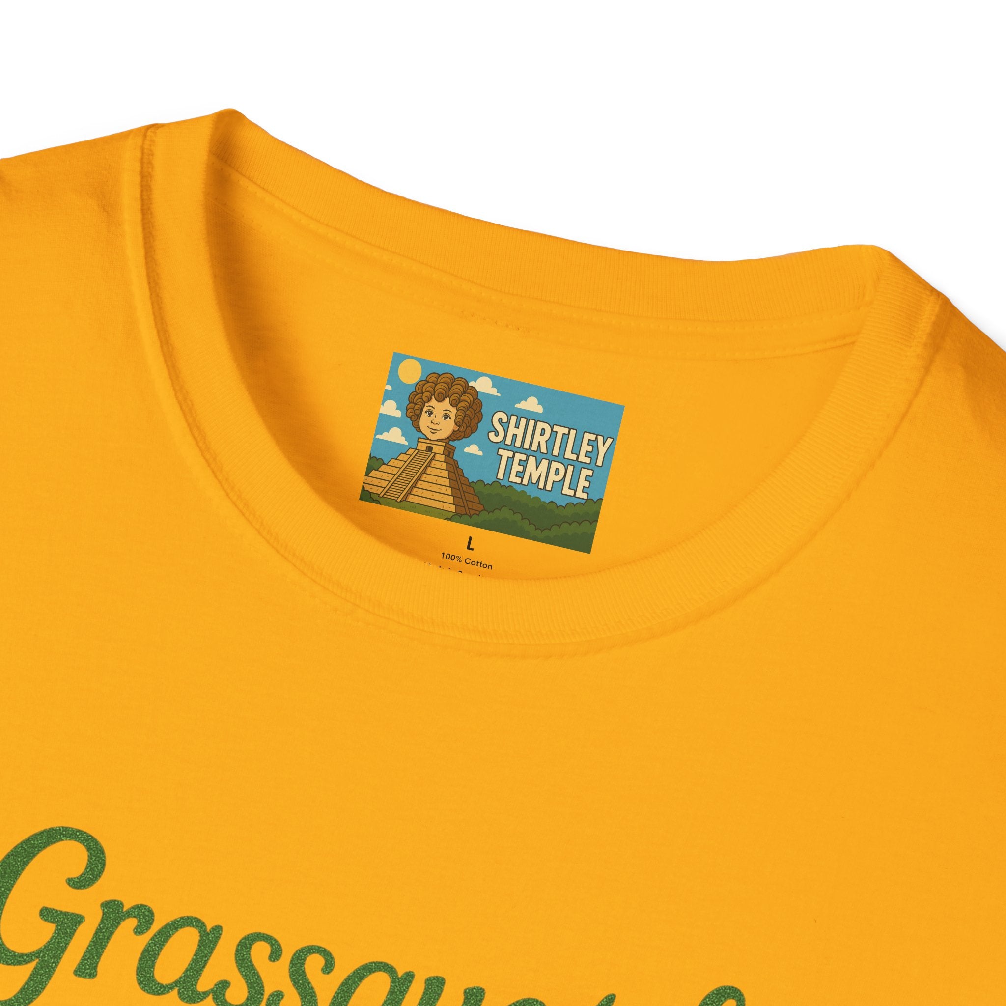 Grassquatch funny shirt mashup sasquatch and a stoner