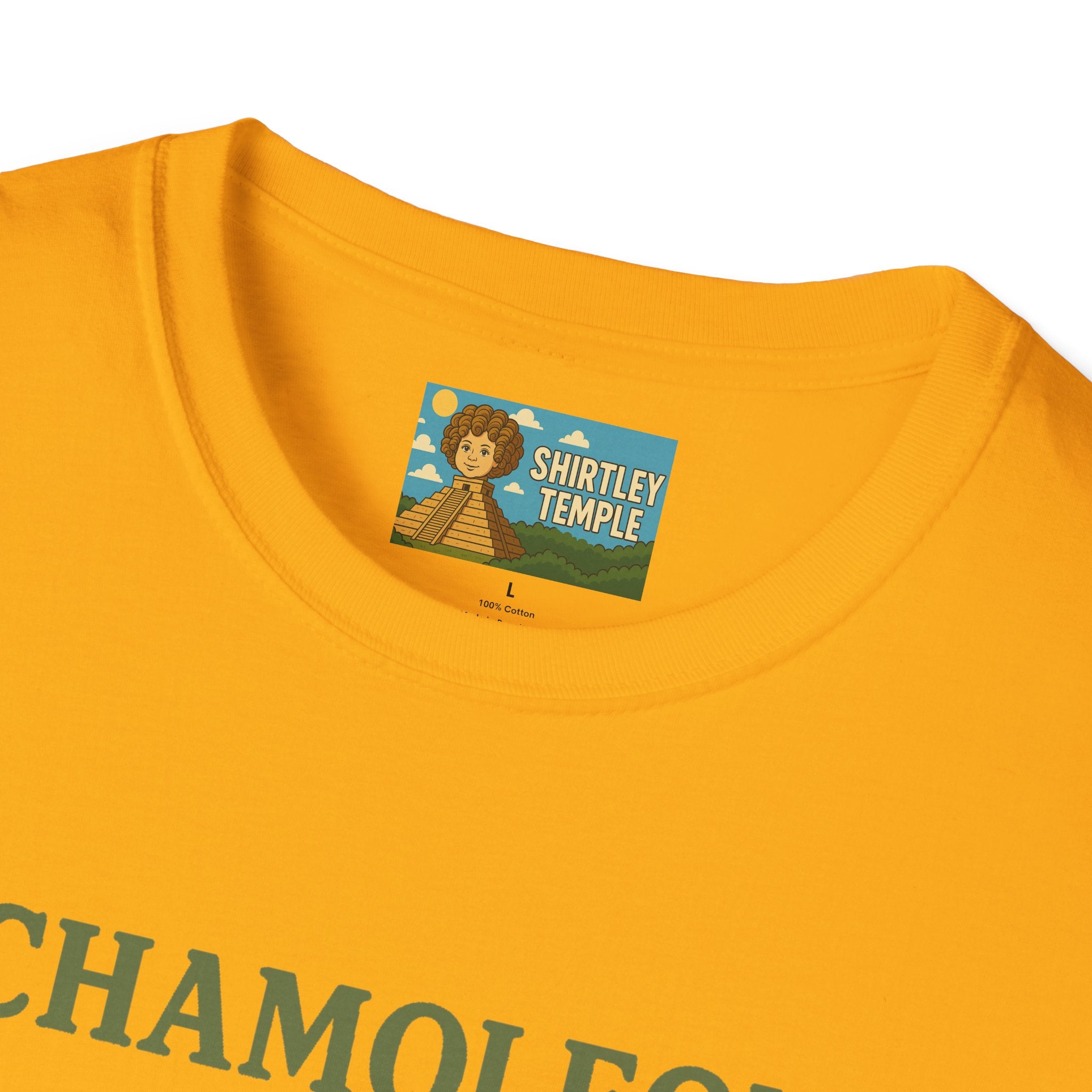 Chamoleon Funny Wordplay Parody Unisex T-Shirt, Napoleon Bonaparte Chameleon Tee Shirt Apparel