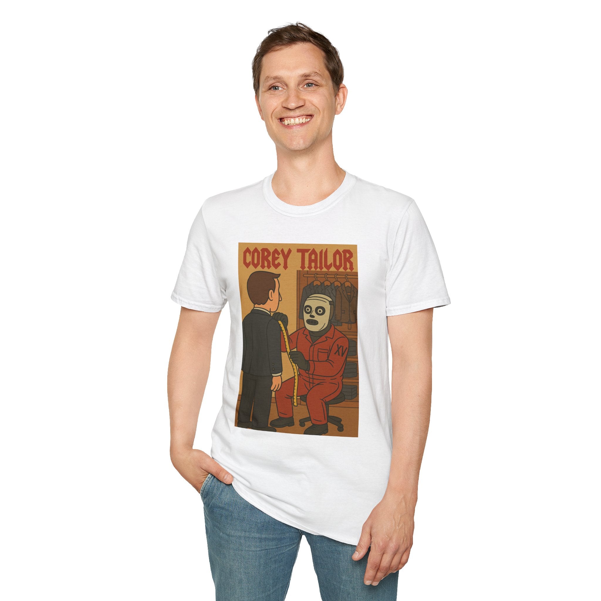 Corey Tailor Funny Shirt, Parody Apparel, Softstyle T-Shirt, Mashup Comedy, Unisex Tee