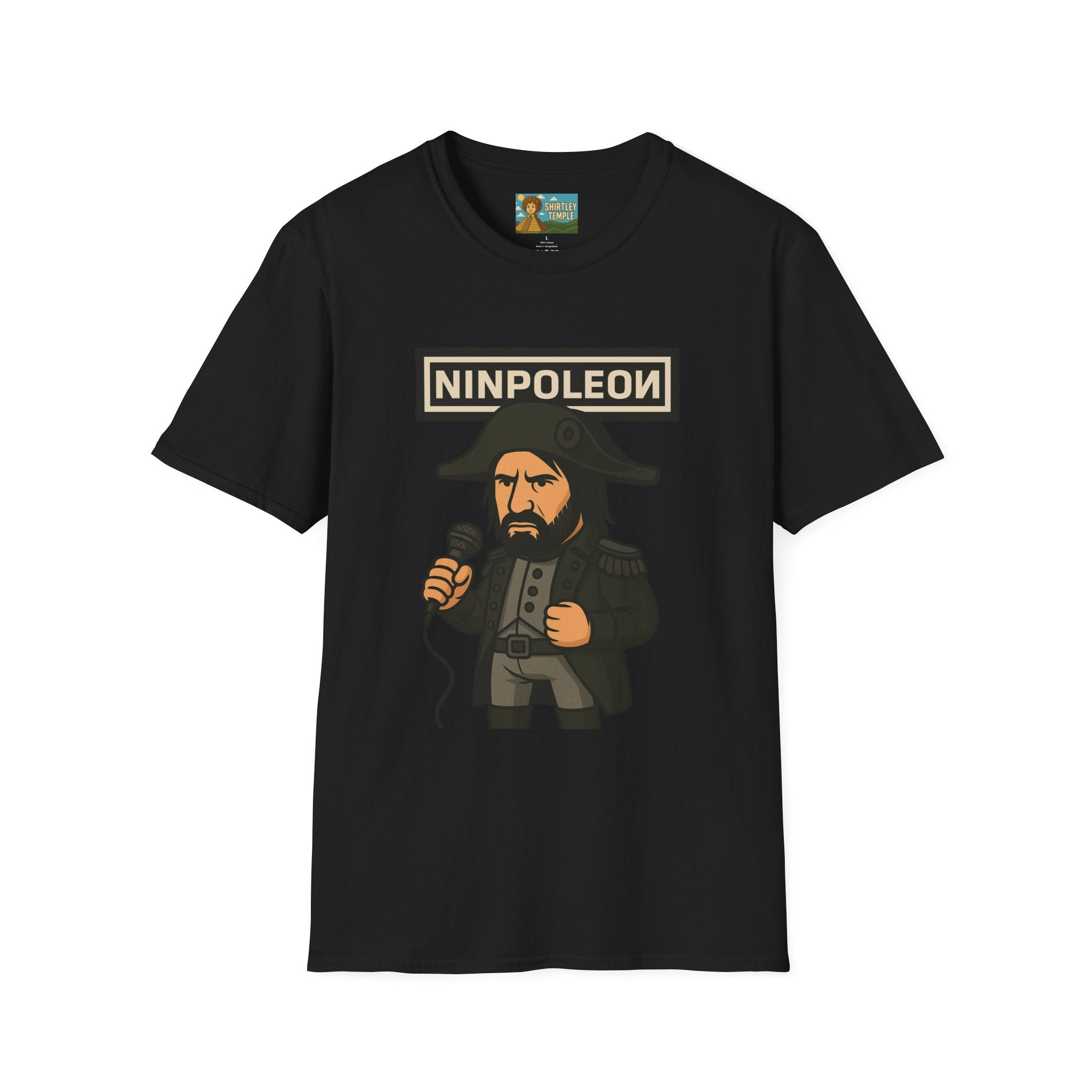 Ninpoleon Funny T-Shirt, Unisex Tee, Napoleon & Trent Reznor Parody Shirt, Nine Inch Nails Mashup Top